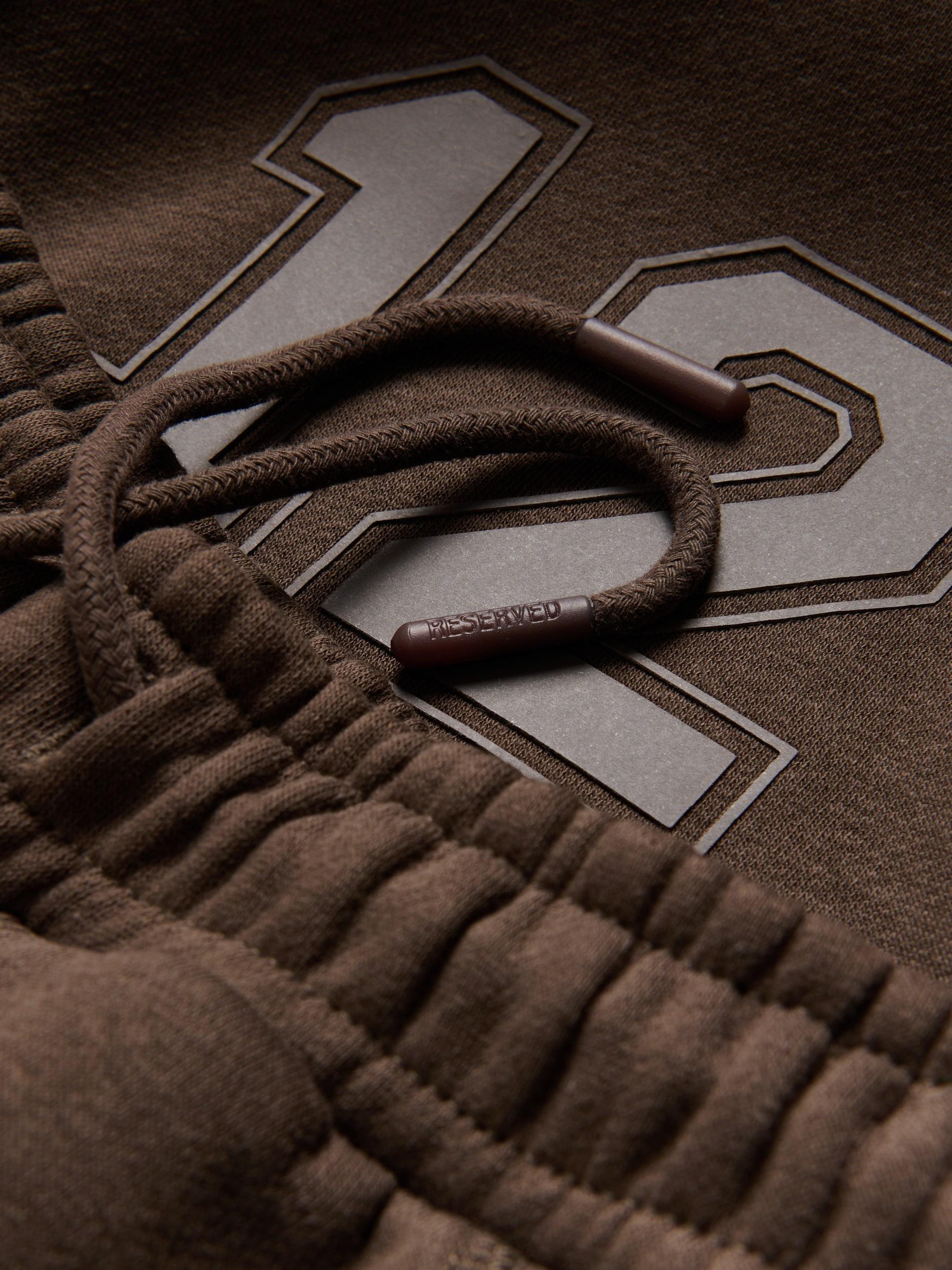 Brown Cotton Rich Jersey Set, Brown, large image number 1