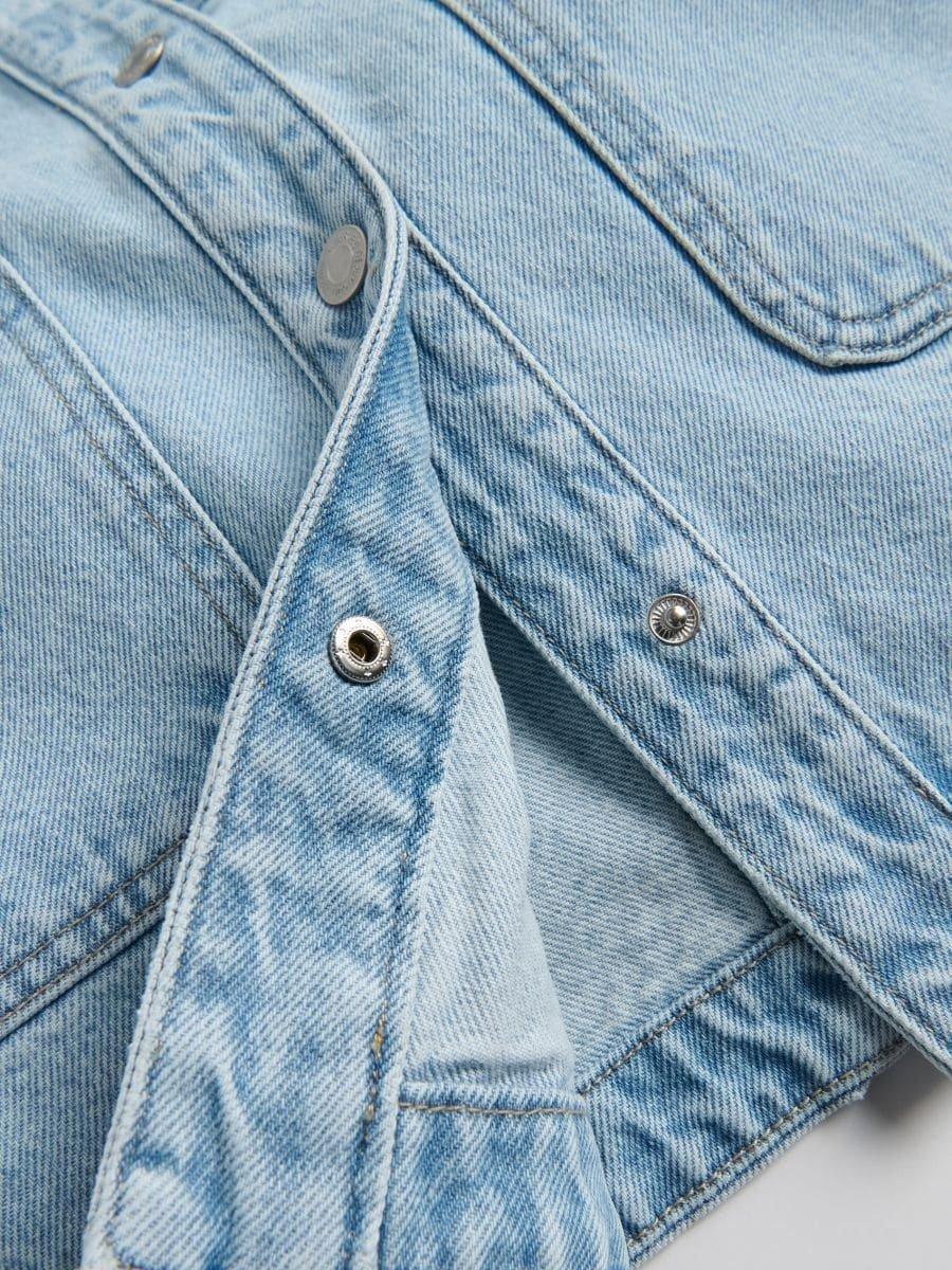 Blue Denim Jacket, Blue, large image number 2