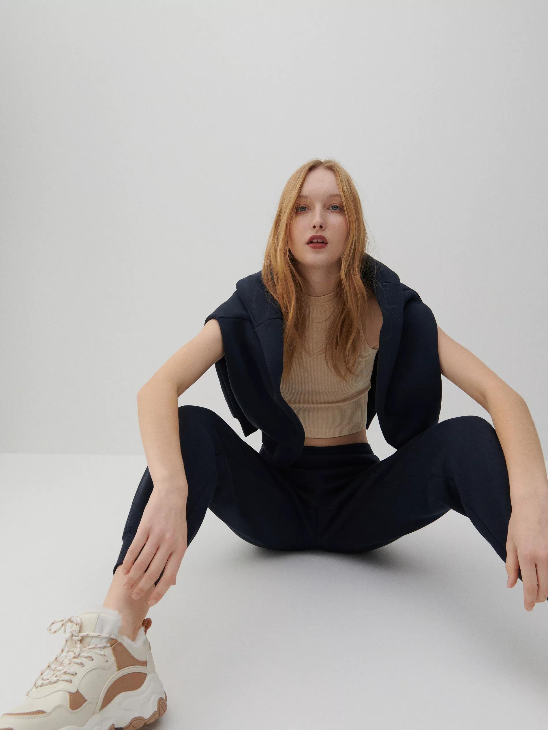 Navy Sweat Pants, , large image number 4