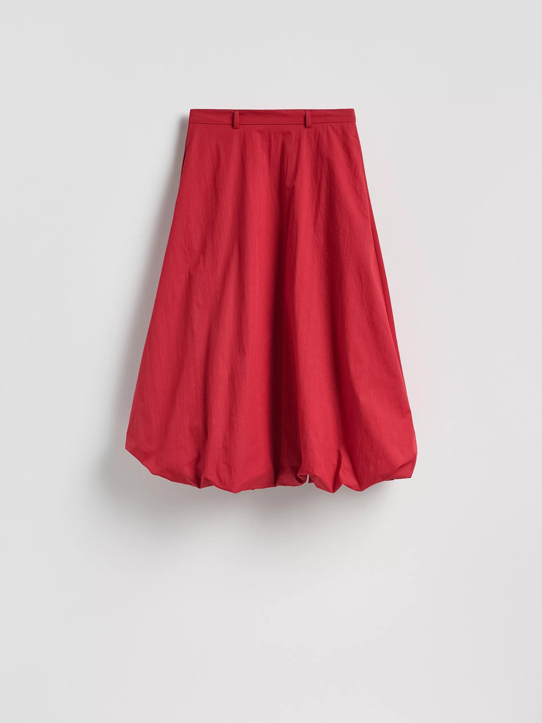 Red Bubble Skirt, Red, medium
