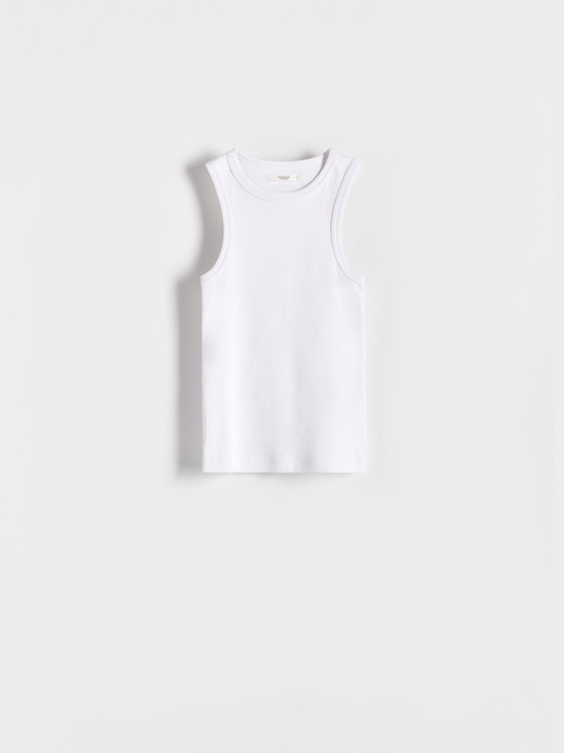 White Knitted Top, , large image number 6