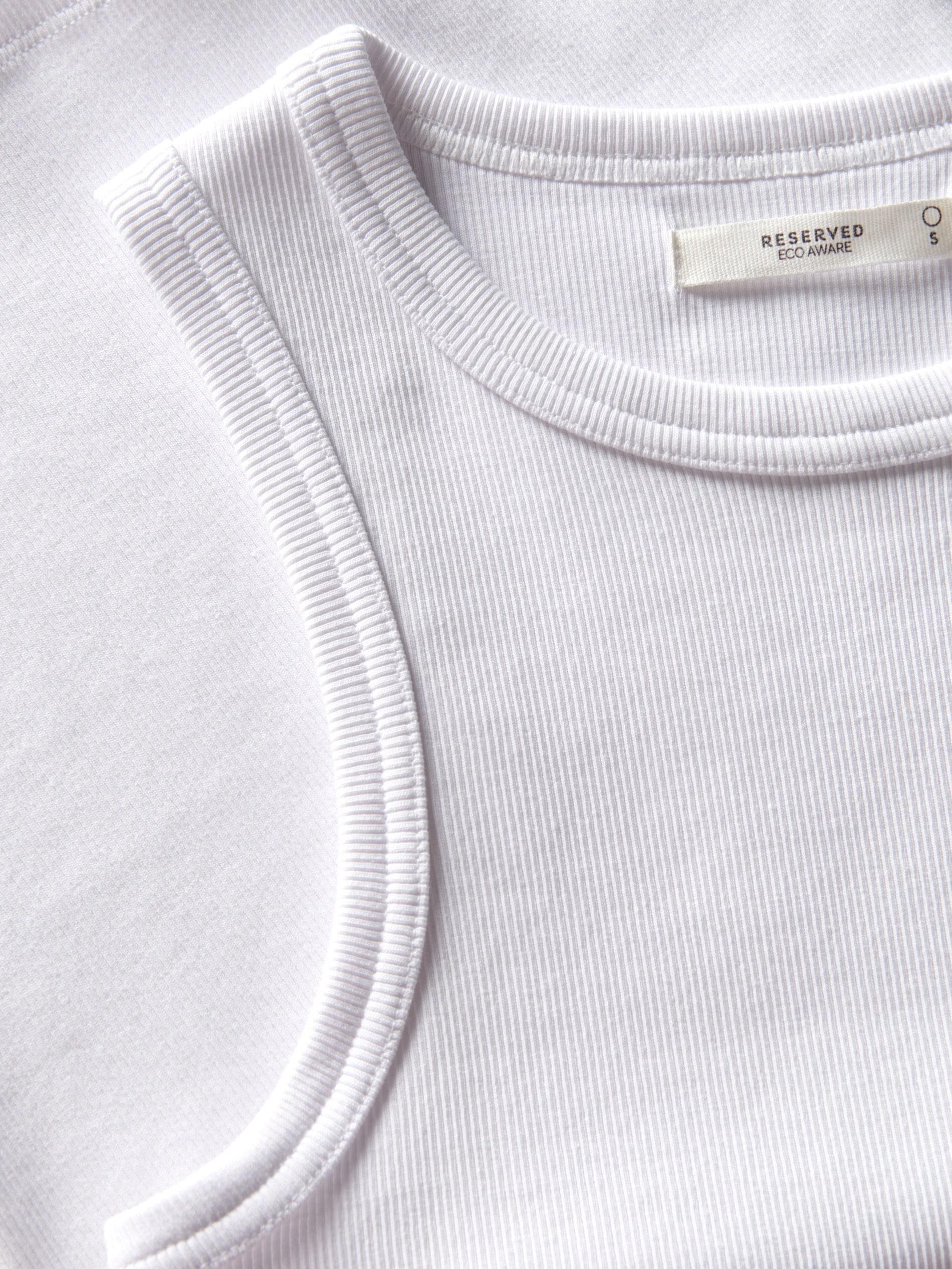 White Knitted Top, , large image number 7