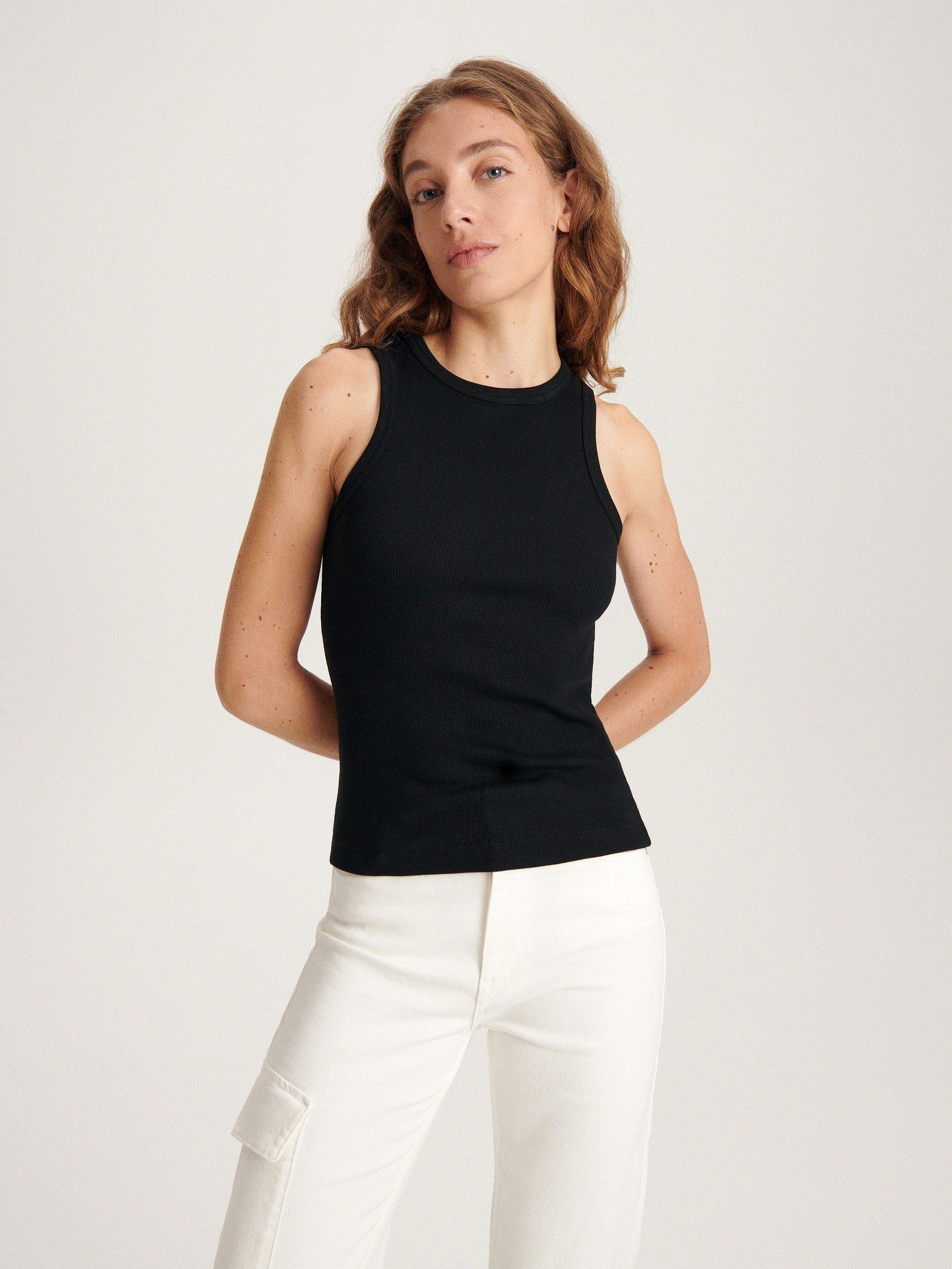 Black Knitted Top, , large image number 1