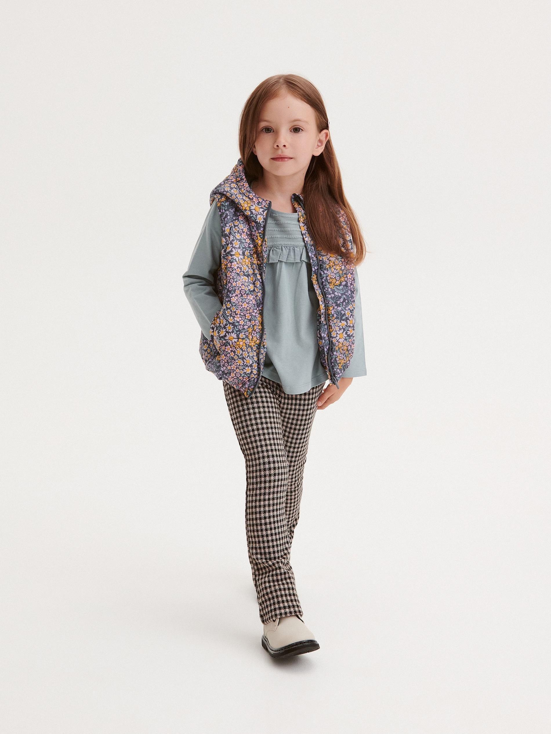 Reserved Grey Flare Trousers, Kids Girls