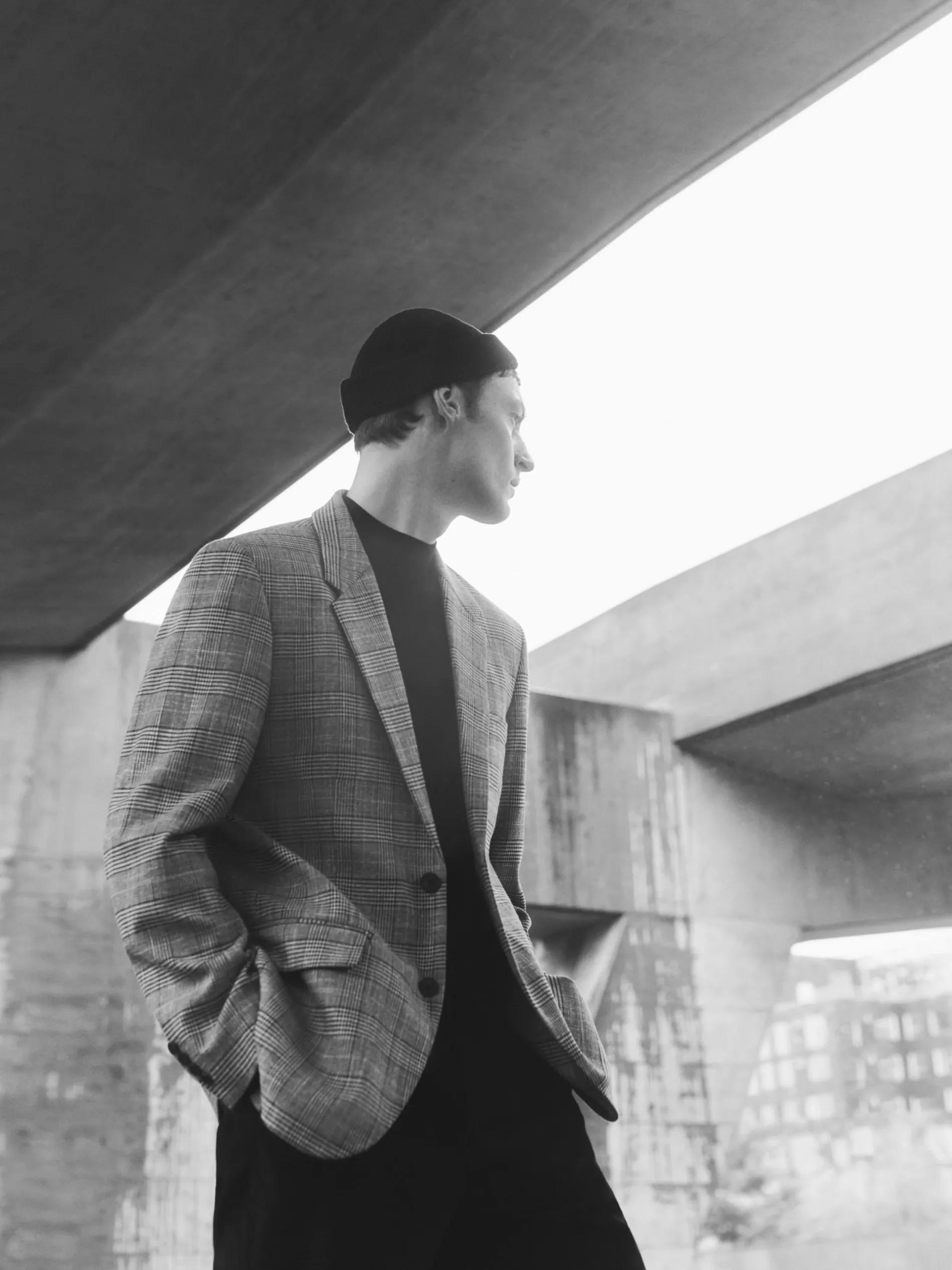 Black Rounded Cap, Black, large image number 1
