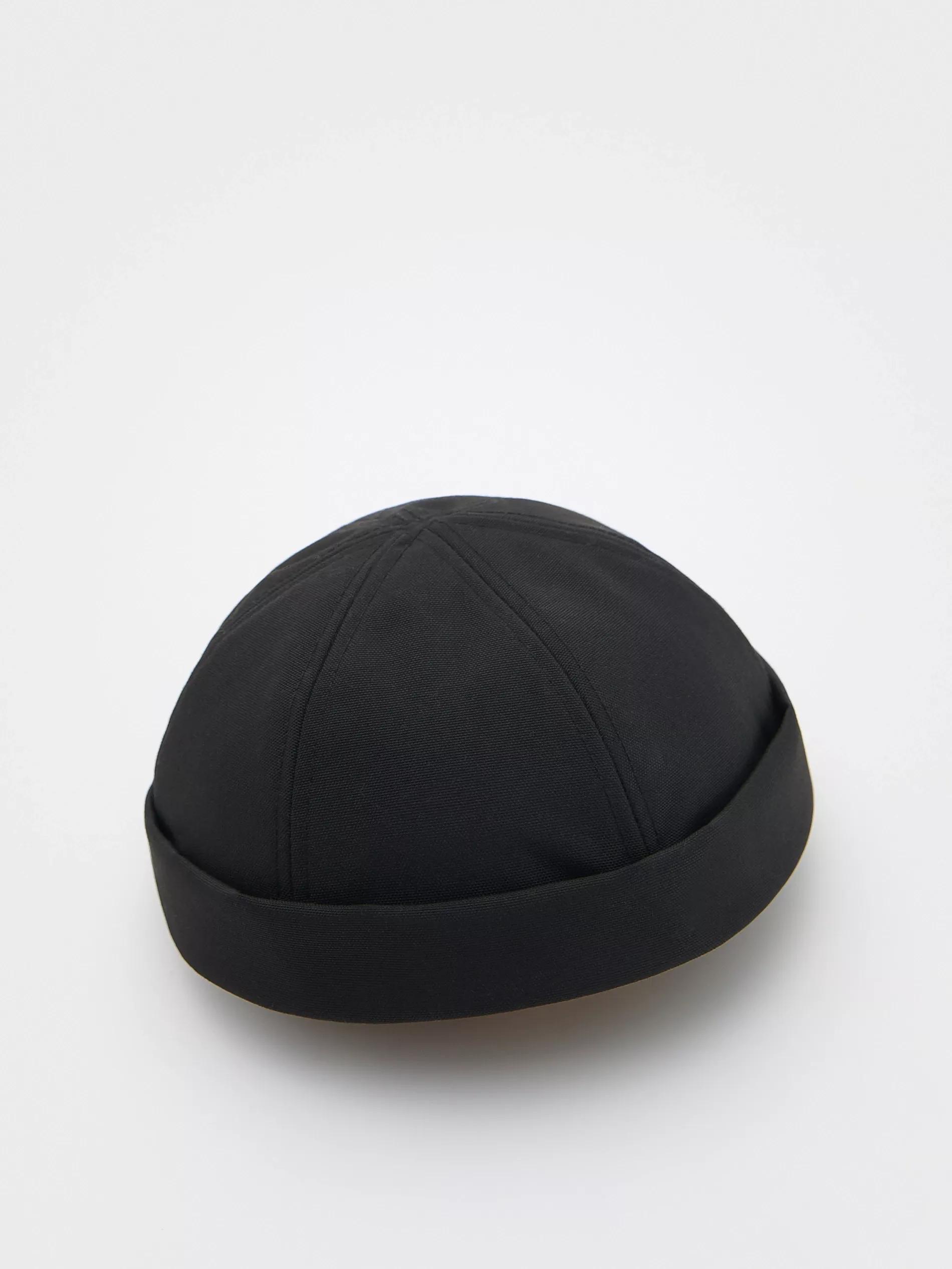 Black Rounded Cap, Black, large image number 2