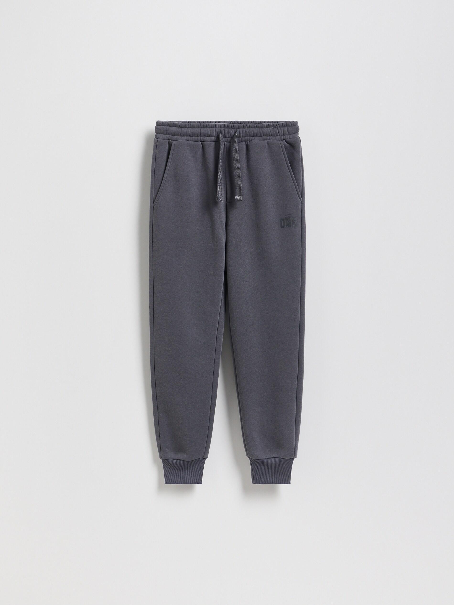 Grey Trousers, Kids Boy, Grey, medium