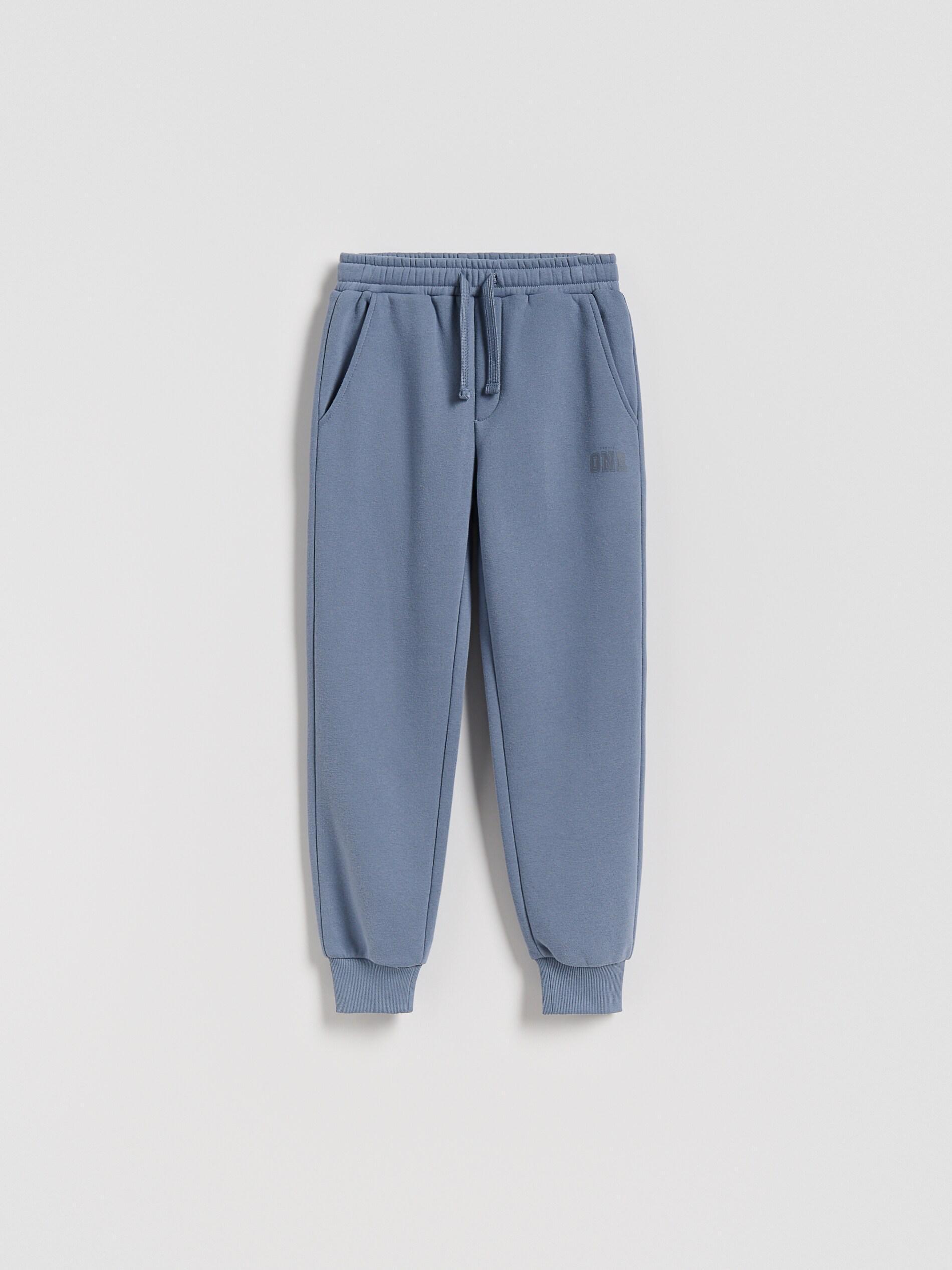 Navy Trousers, Kids Boy, Blue, large image number 0