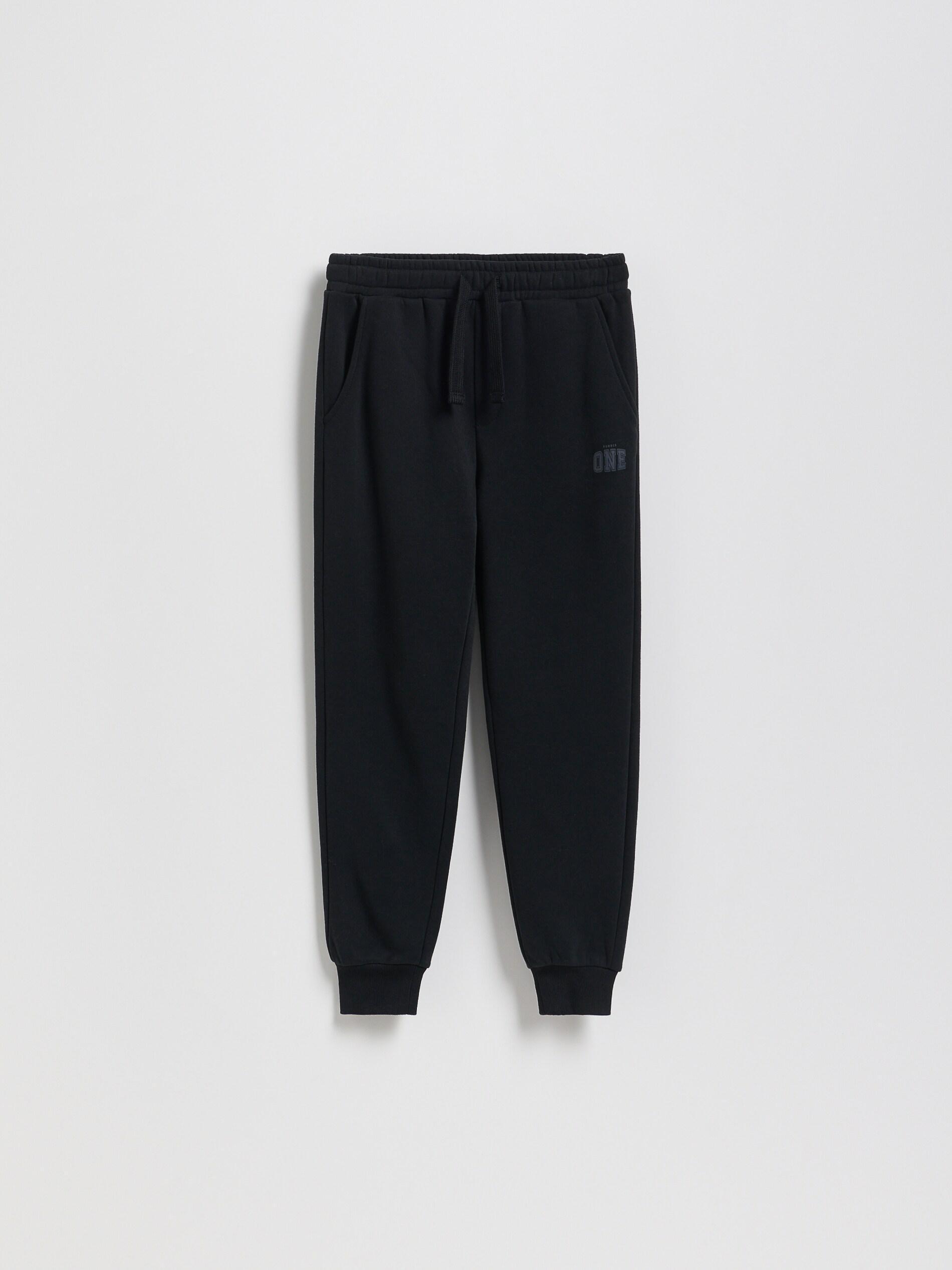 Black Trousers, Kids Boy, Black, medium