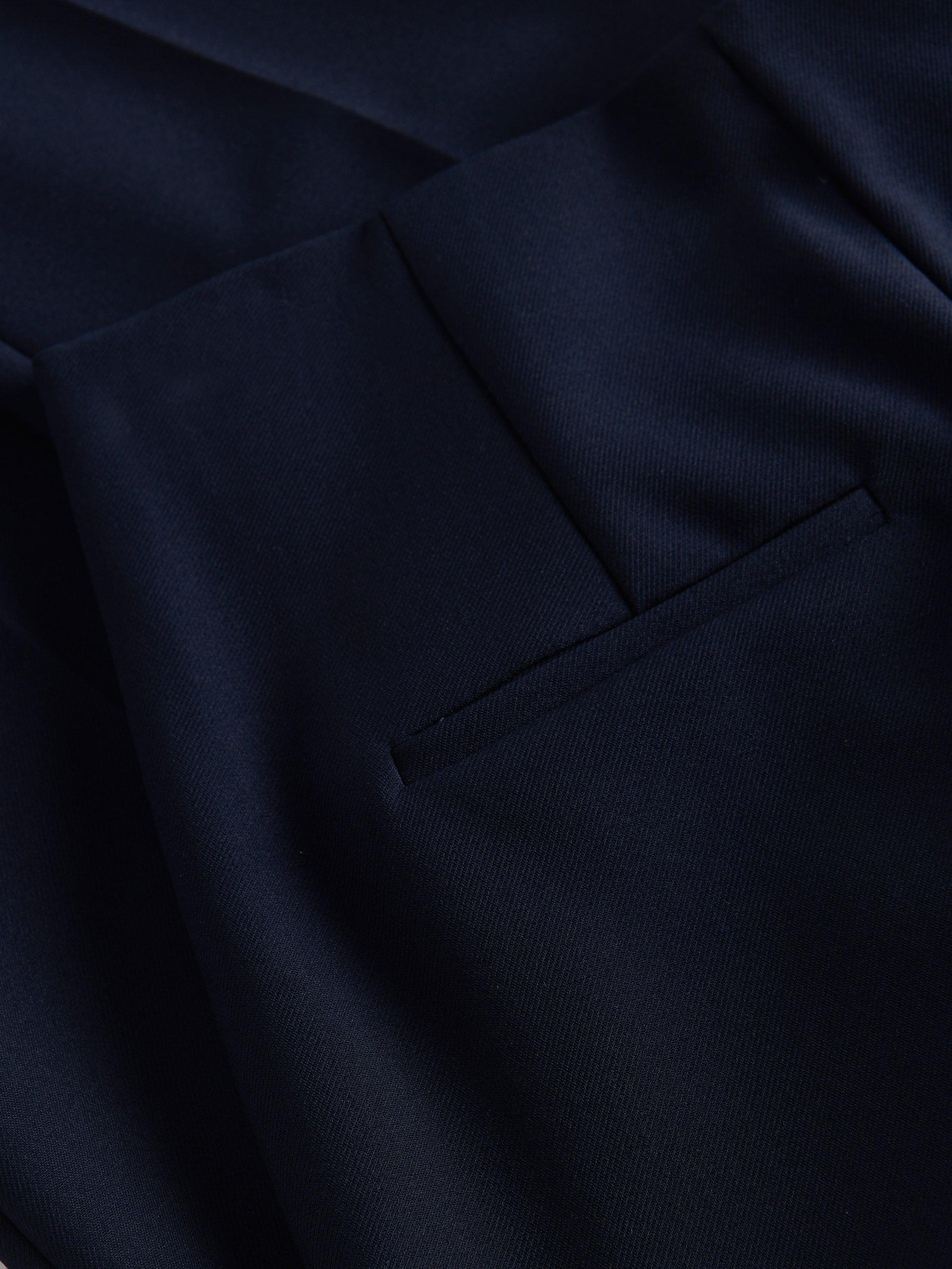 Navy High-Waisted Pants, , large image number 5