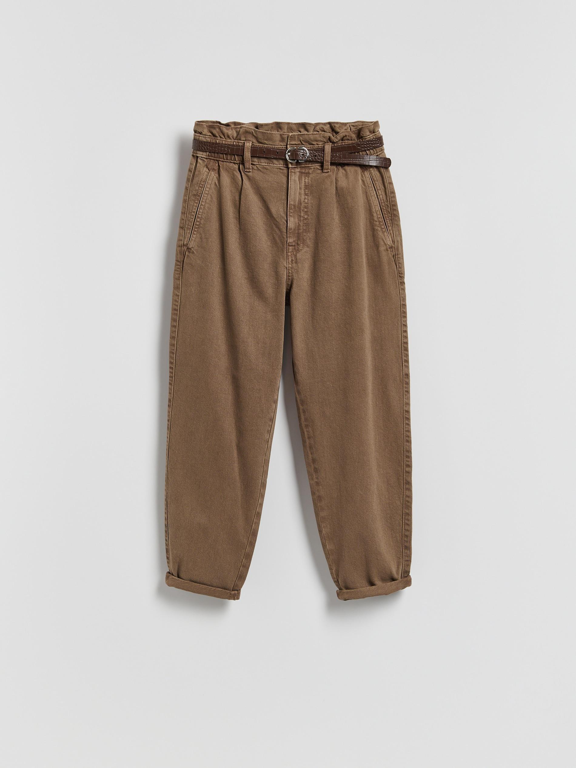 Brown Paperbag Jeans, 7401_88J, large image number 3