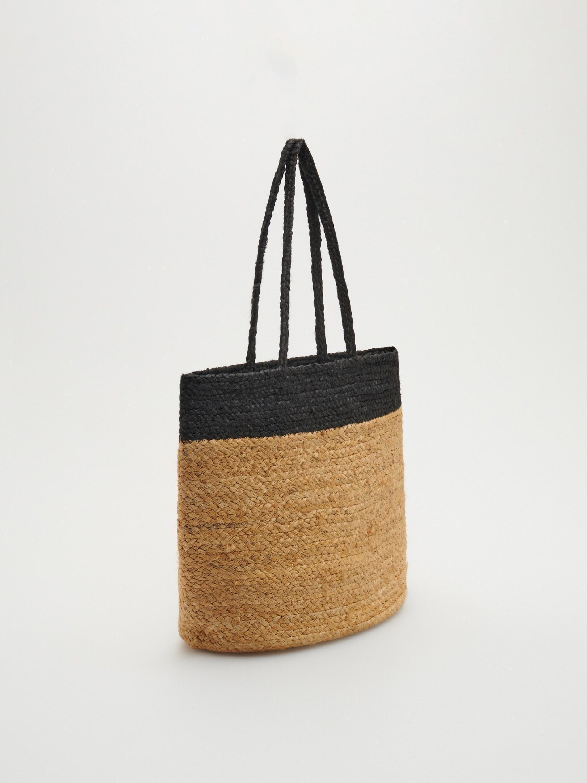 Black Jute Bag, , large image number 3