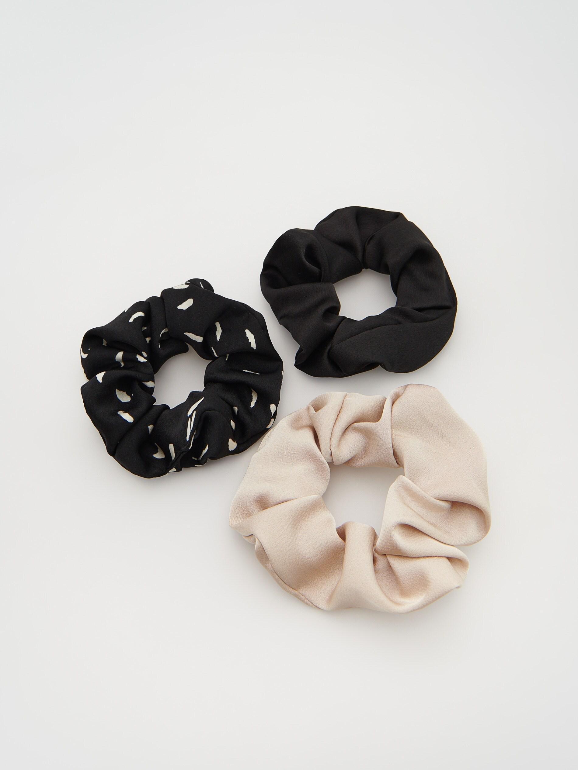 Multicolor Scrunchies 3 Pack, , large image number 0