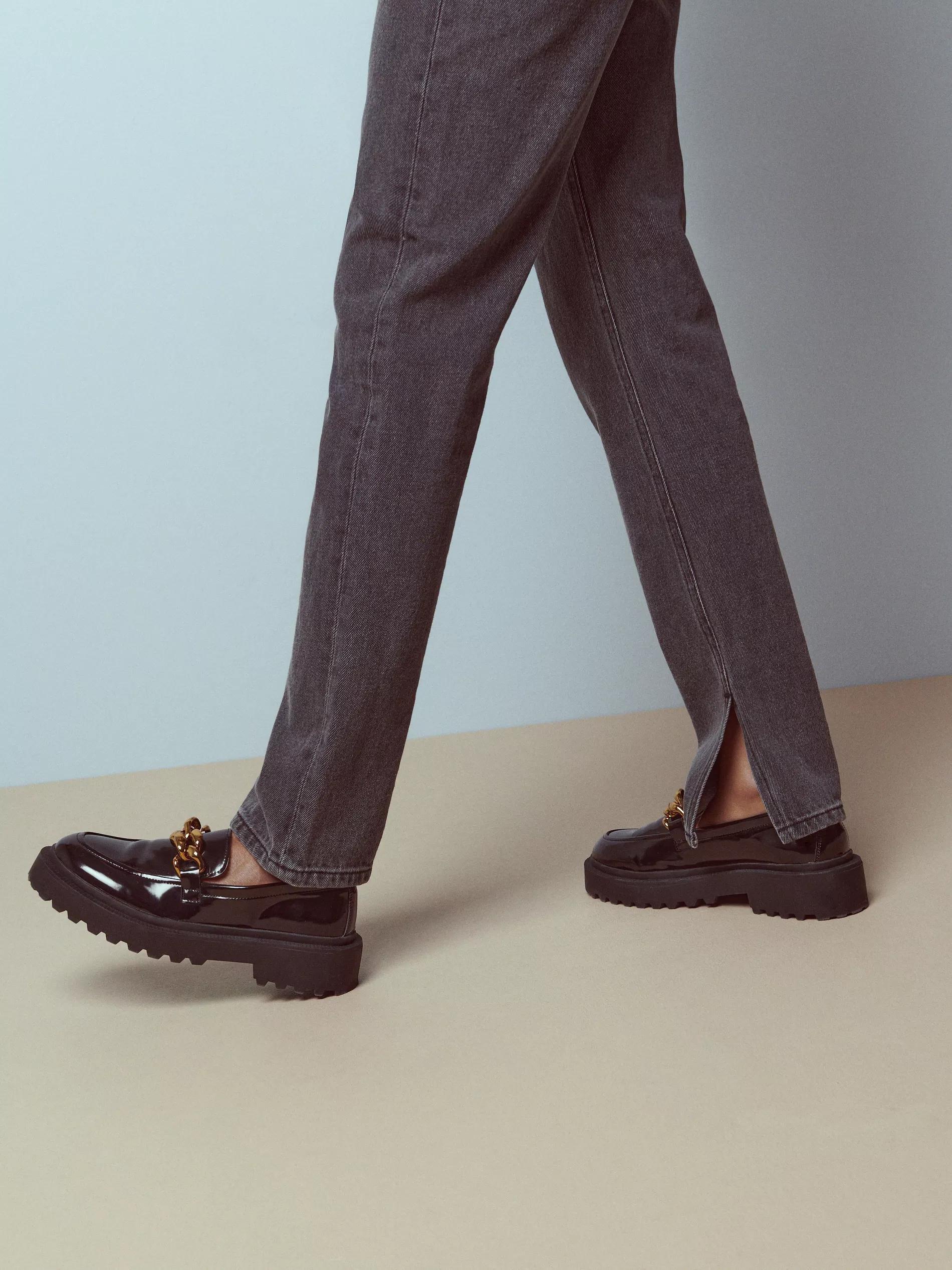 Grey Straight Fit Jeans, , large image number 2
