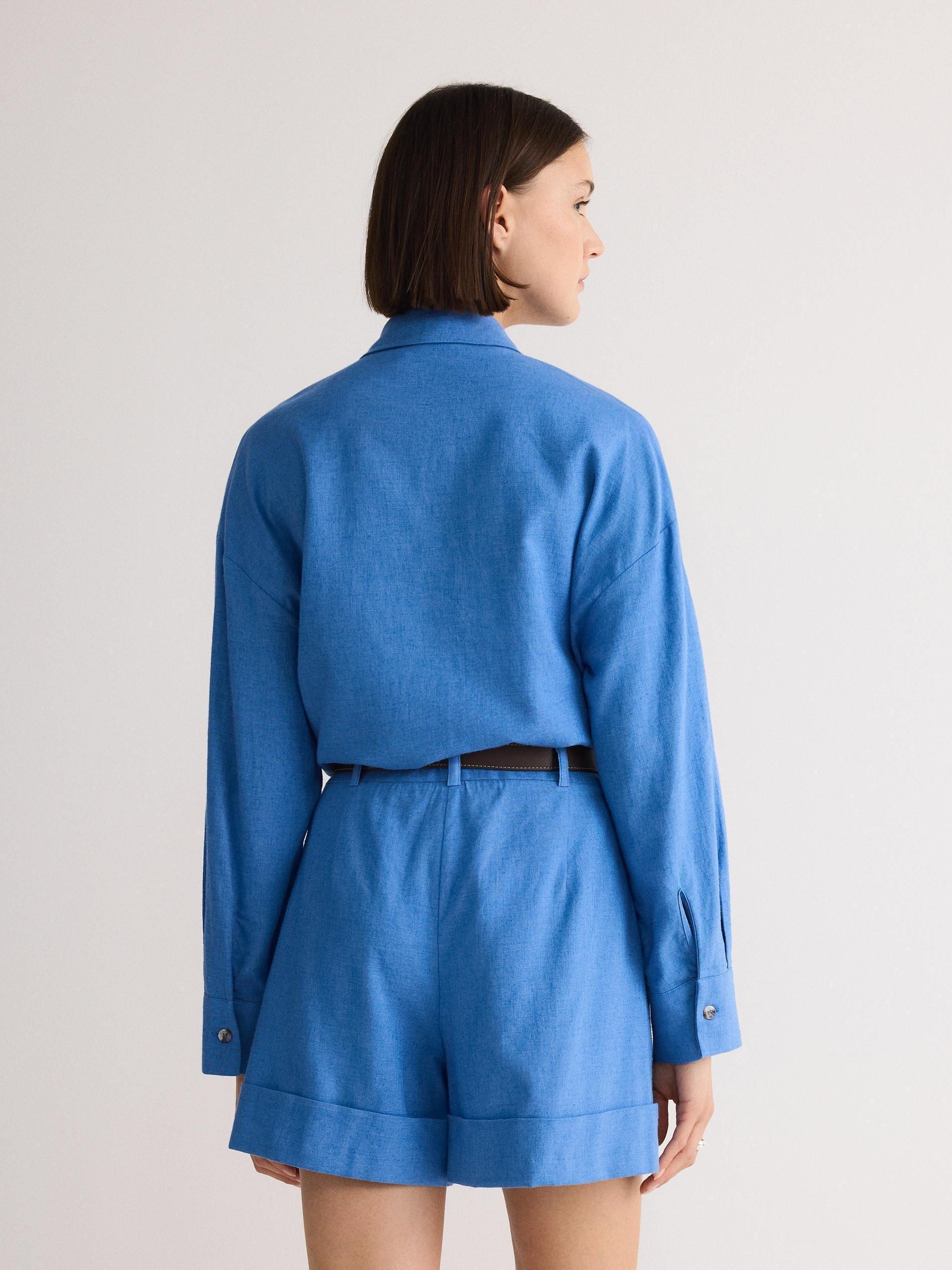 Blue Belted Short, , large image number 3