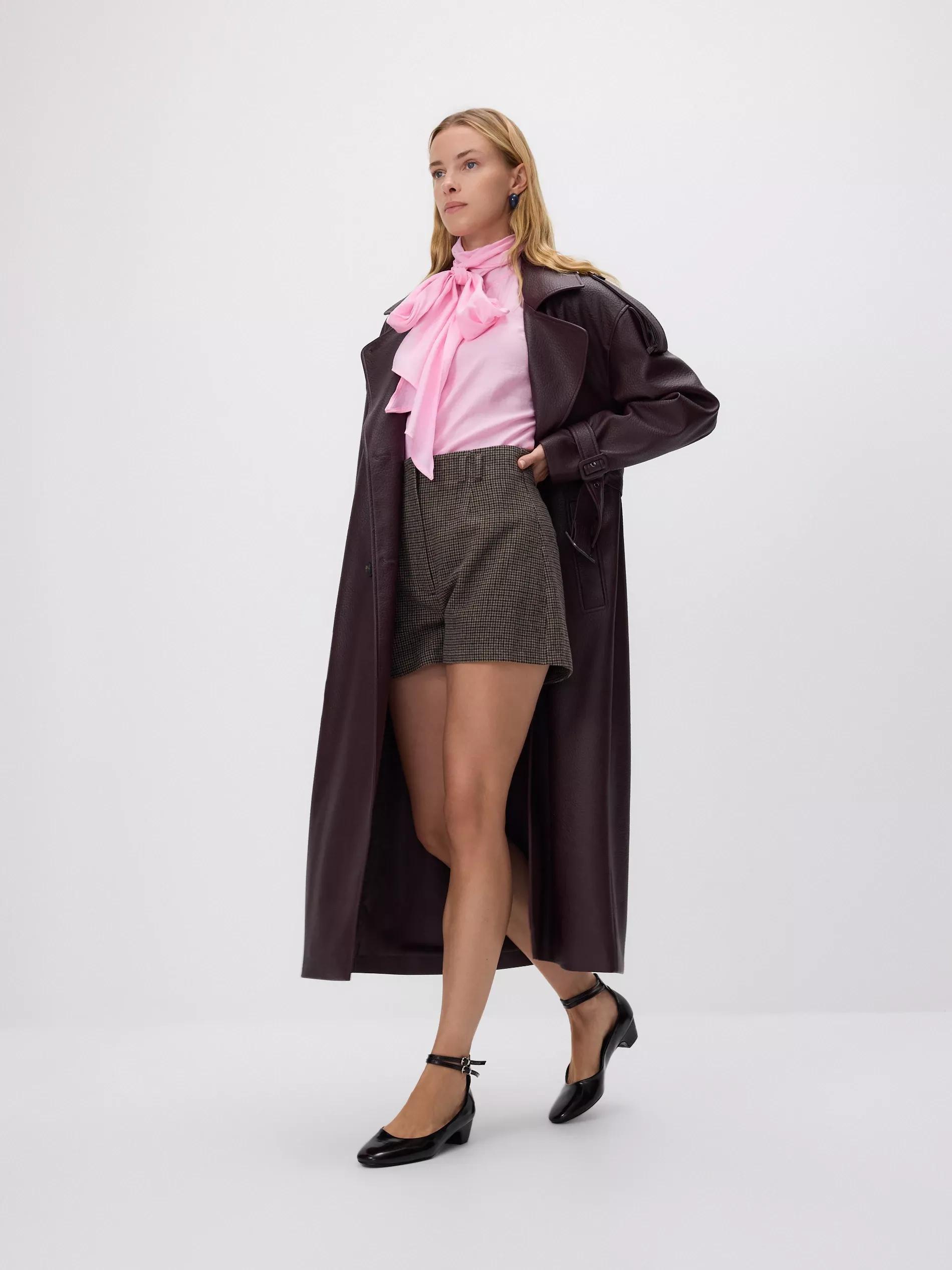 Maroon Lacquered Ballerinas With Heels, Burgundy, large image number 0