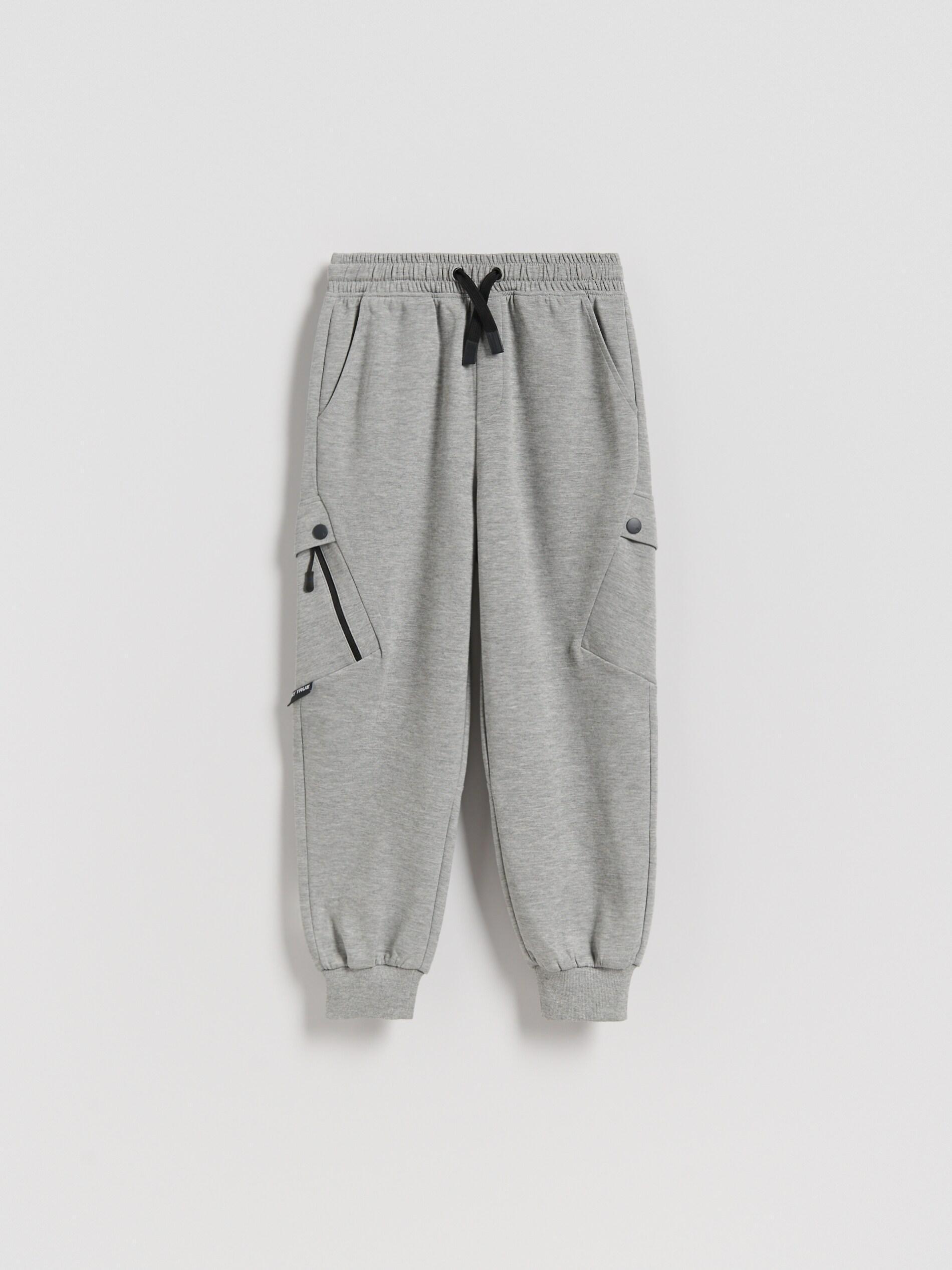 Grey Oversized Sweatpants, Light grey, medium
