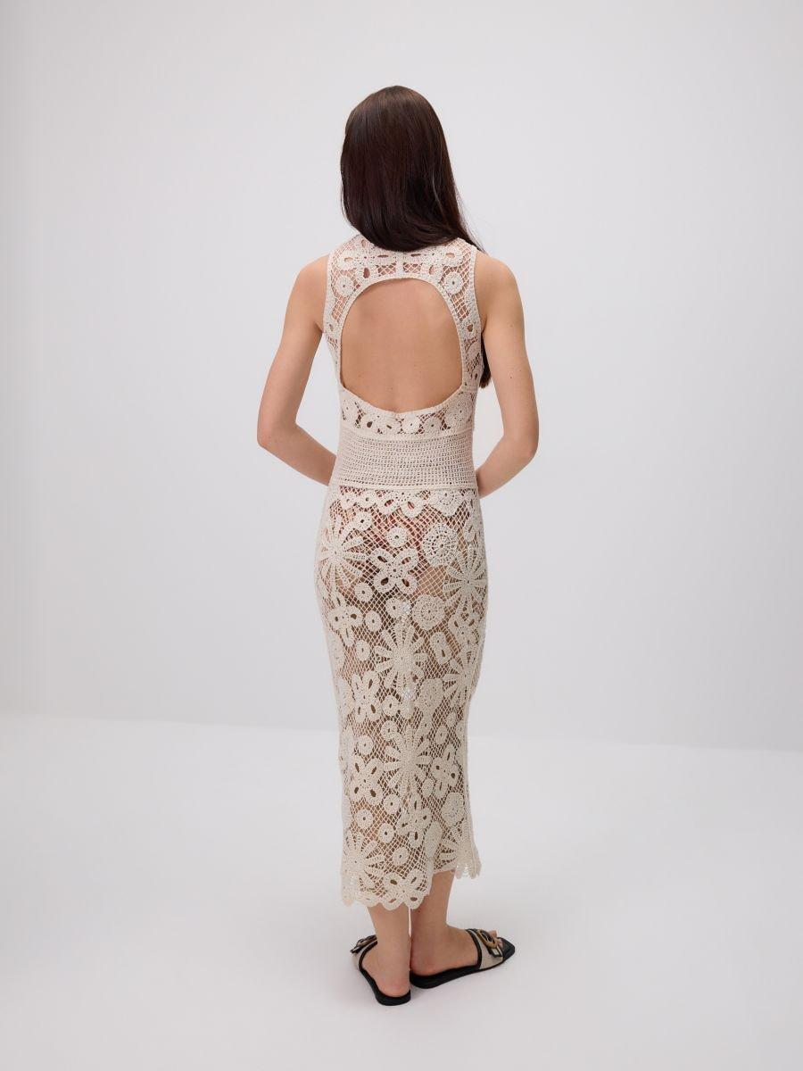White Long Beach Cover-Up, , large image number 2