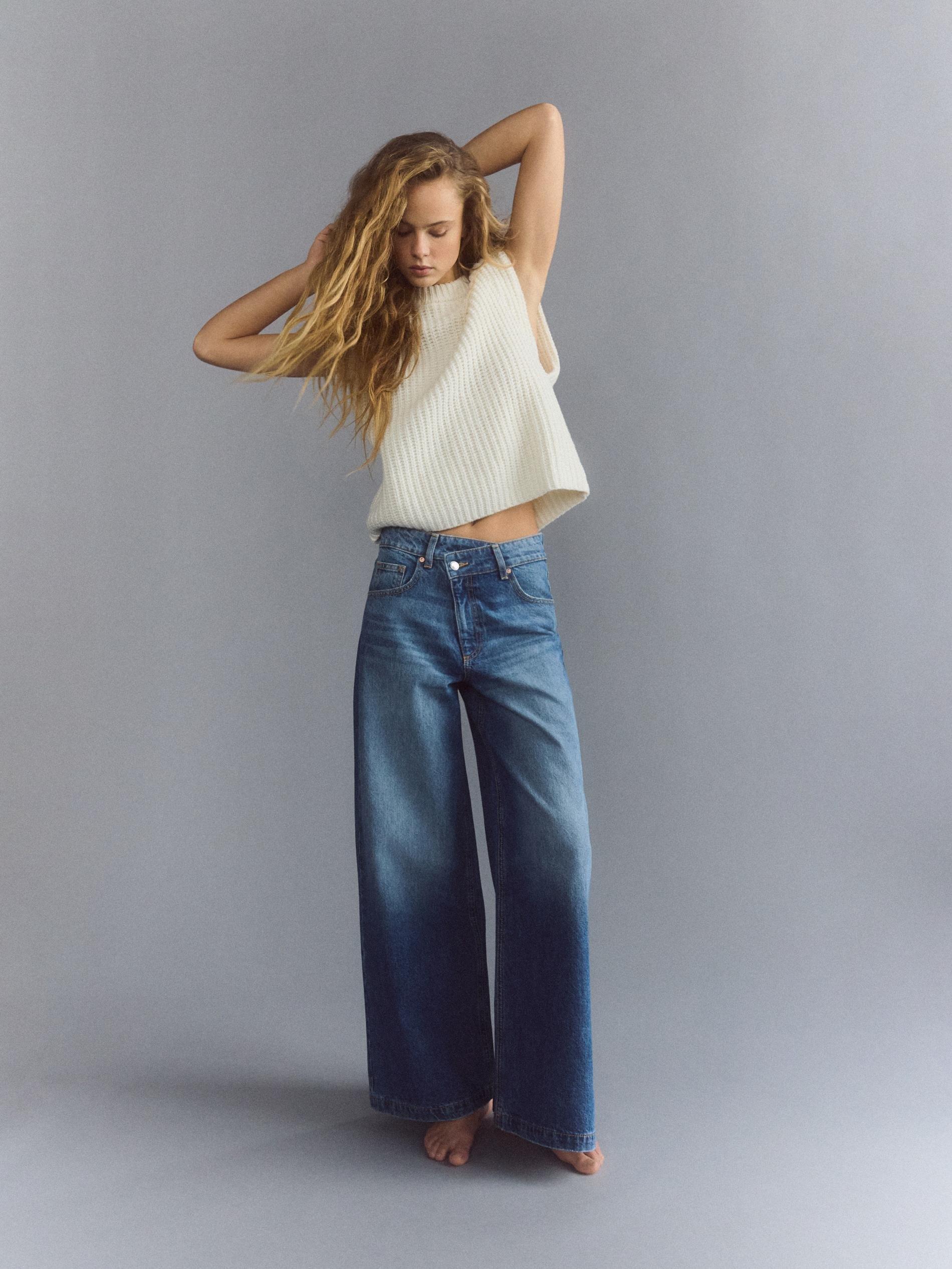 Blue Jeans Baggy Jeans, Blue, large image number 0