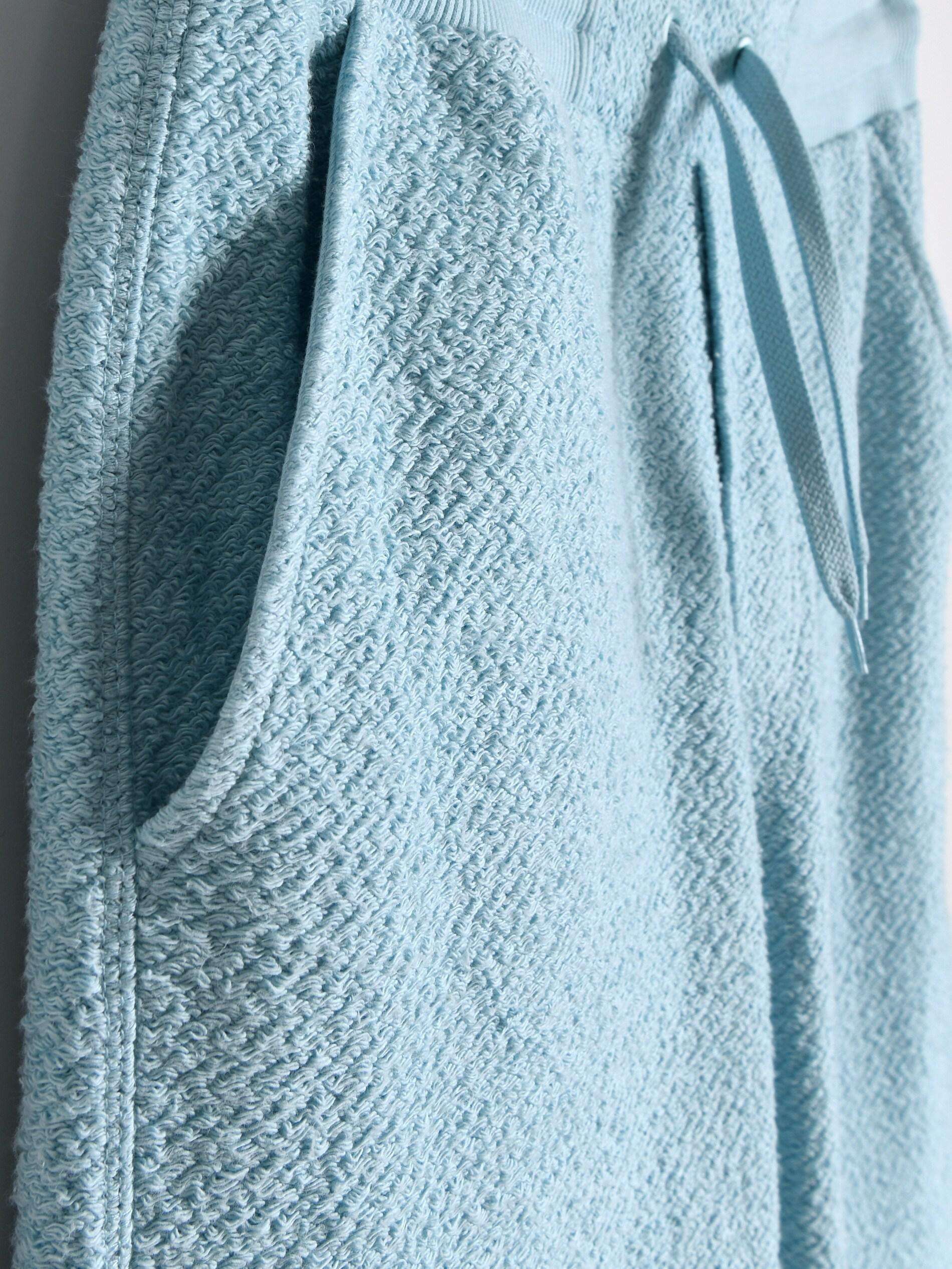 Blue Terrycloth Shorts, , large image number 4