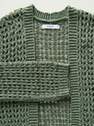 Reserved - Green Open Knit Cardigan