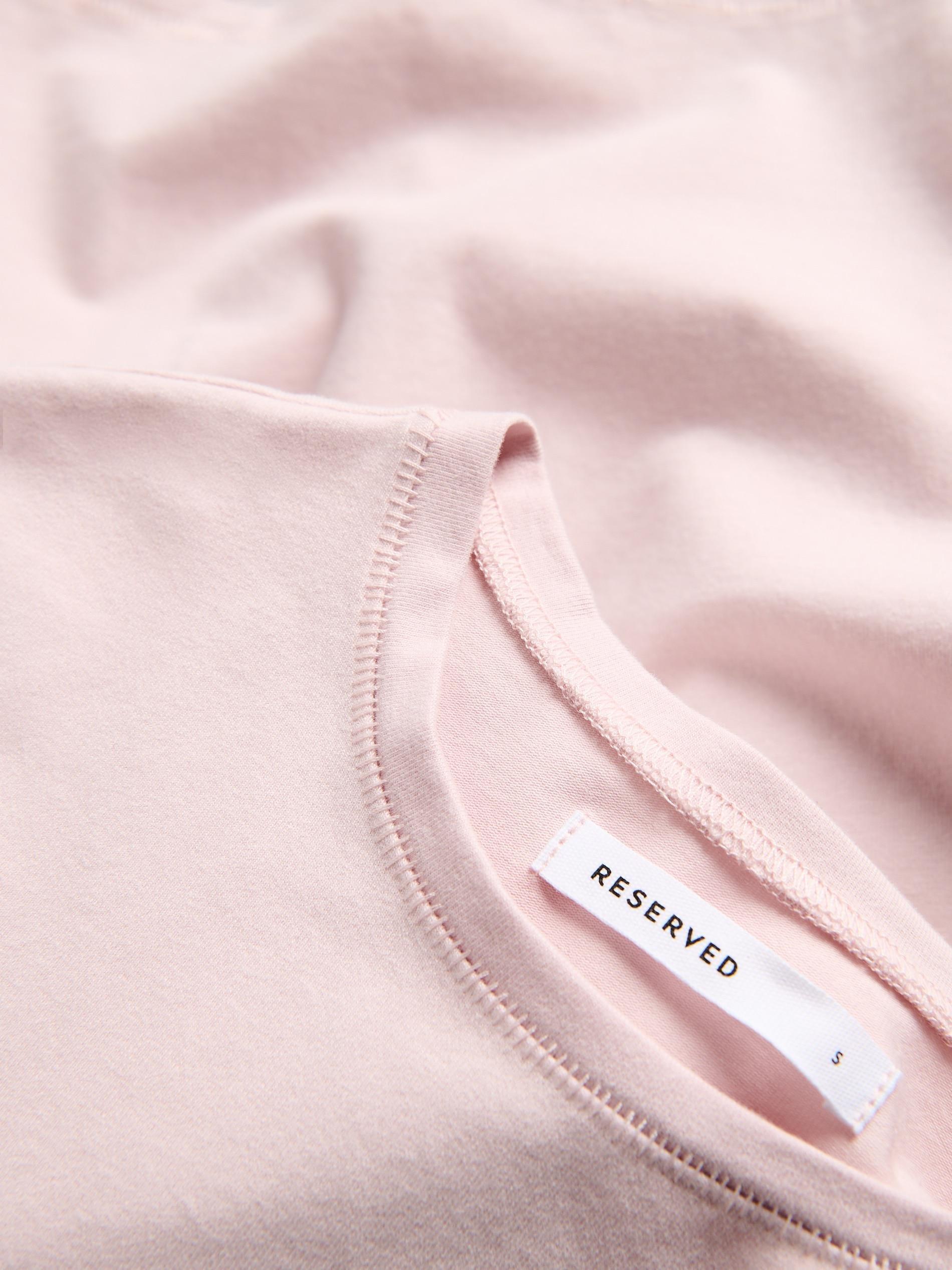 Slim fit T-shirt, Pink, large image number 4