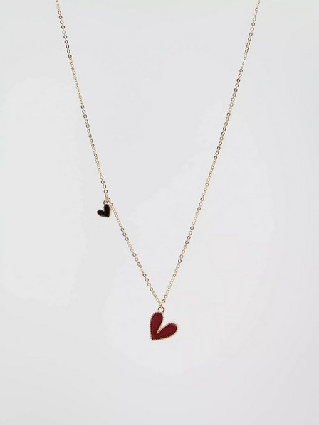 Reserved - Multicolor Chain With A Motif Of "Heart"