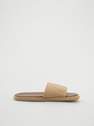 Reserved - Beige Light Cord Slippers