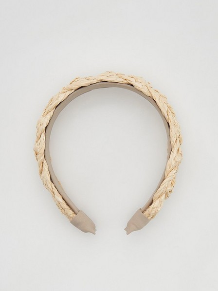 Reserved - Cream Woven Headband