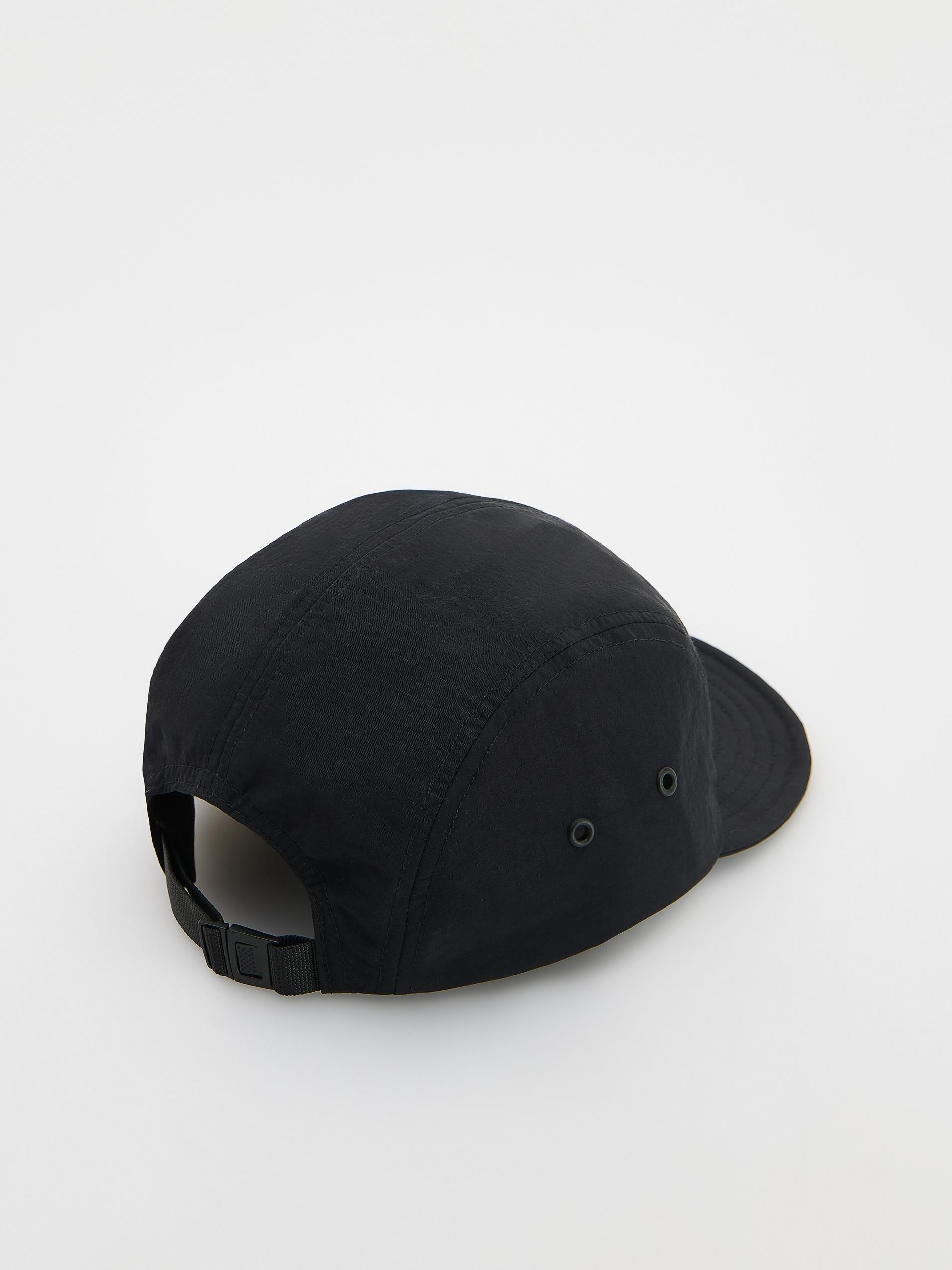 Black Printed Cap, Black, large image number 3