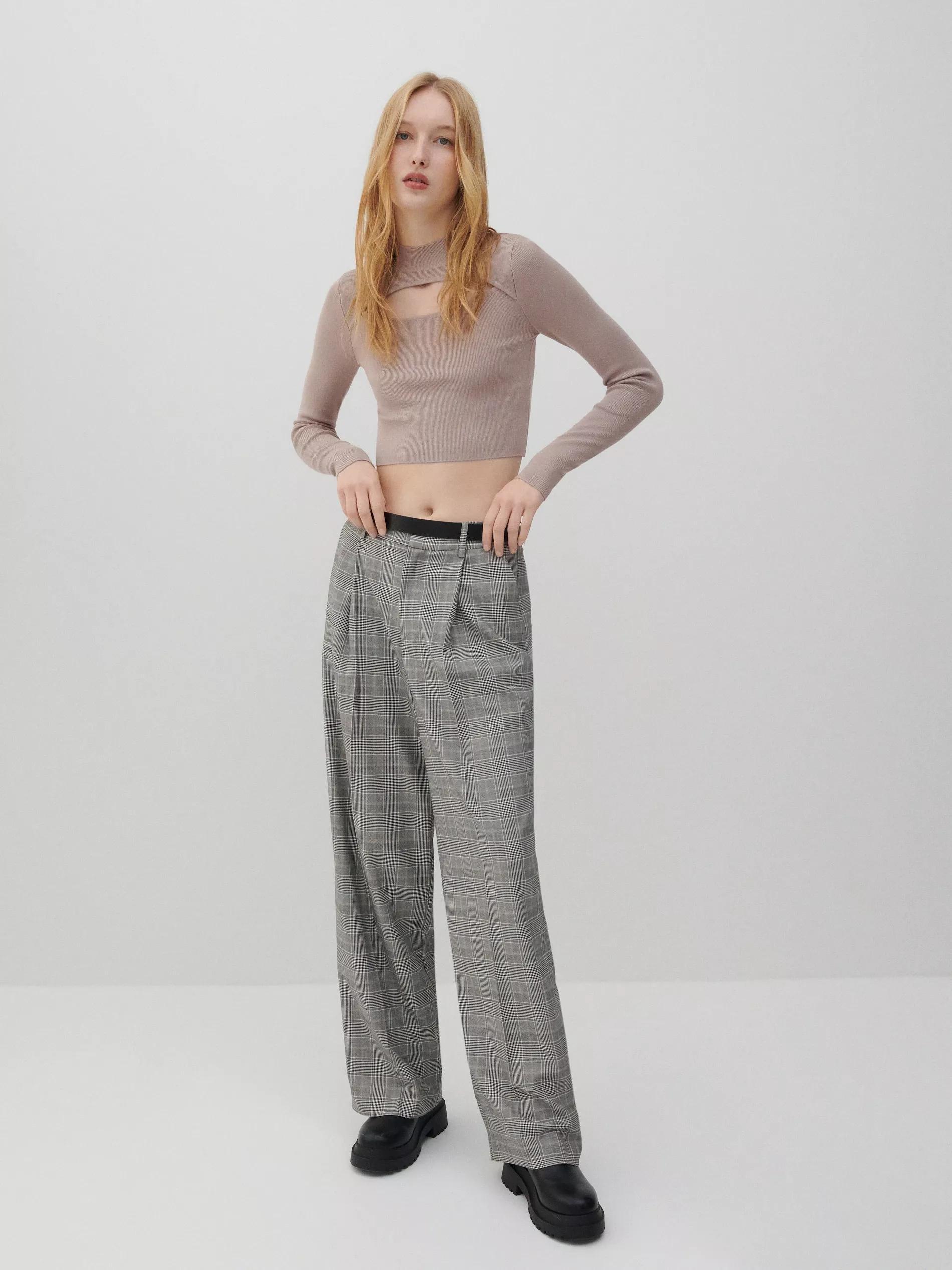 Beige Crop Top, , large image number 0