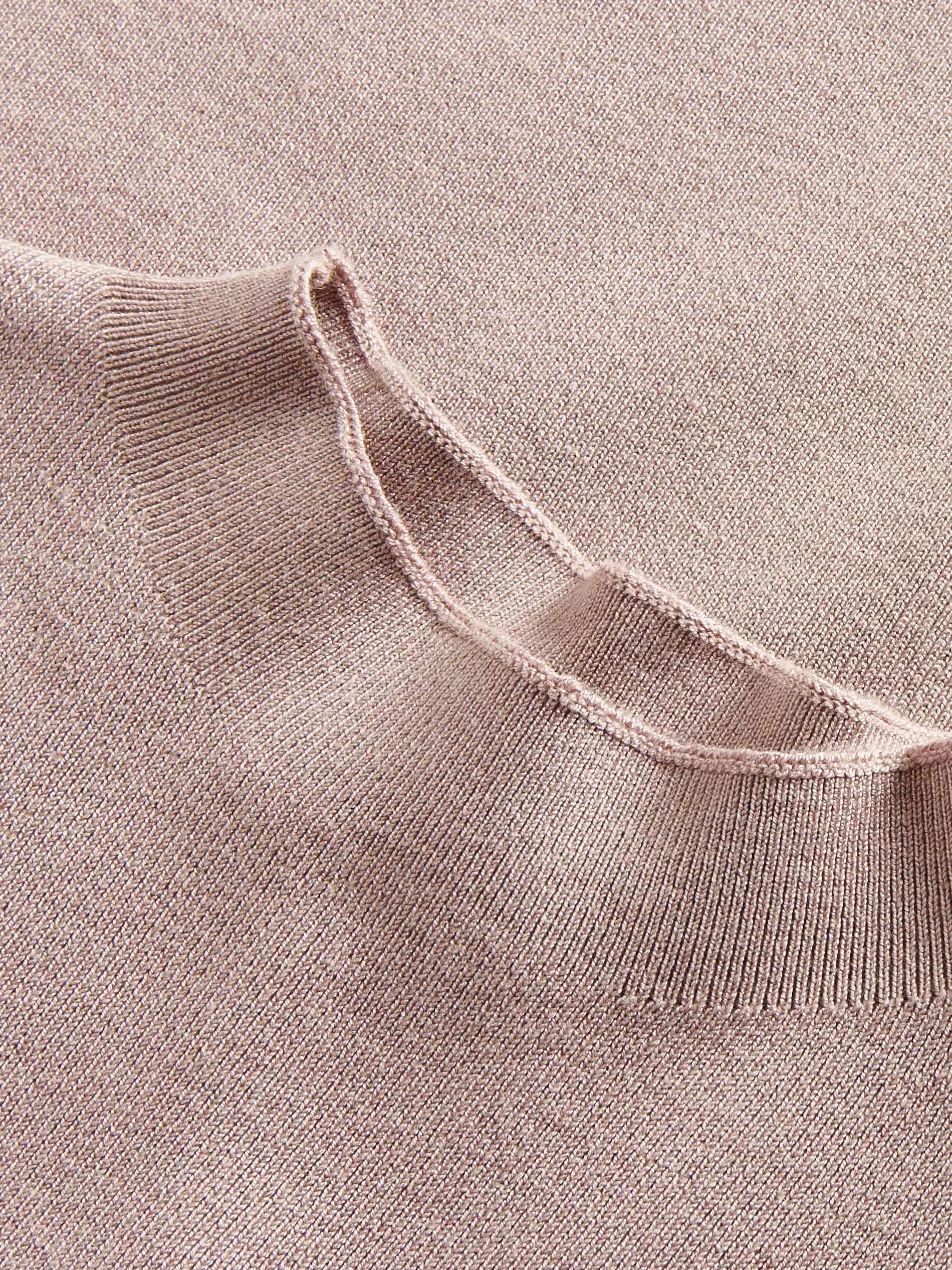 Beige Knitted top, , large image number 0