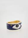 Reserved - Indigo Ring With Detailing