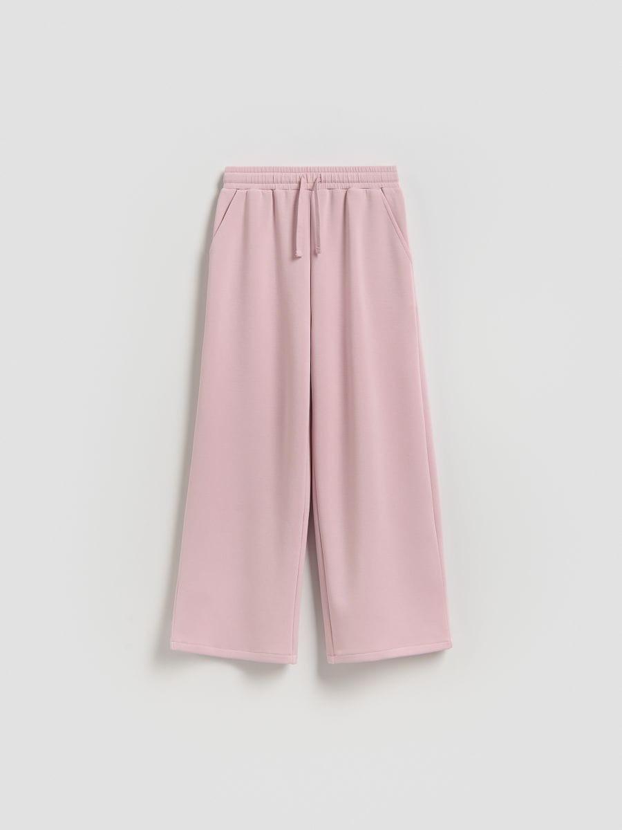 Pink Modal Blend Sweatpants, Pink, medium