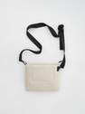 Reserved - Cream Crossbody Pouch Bag