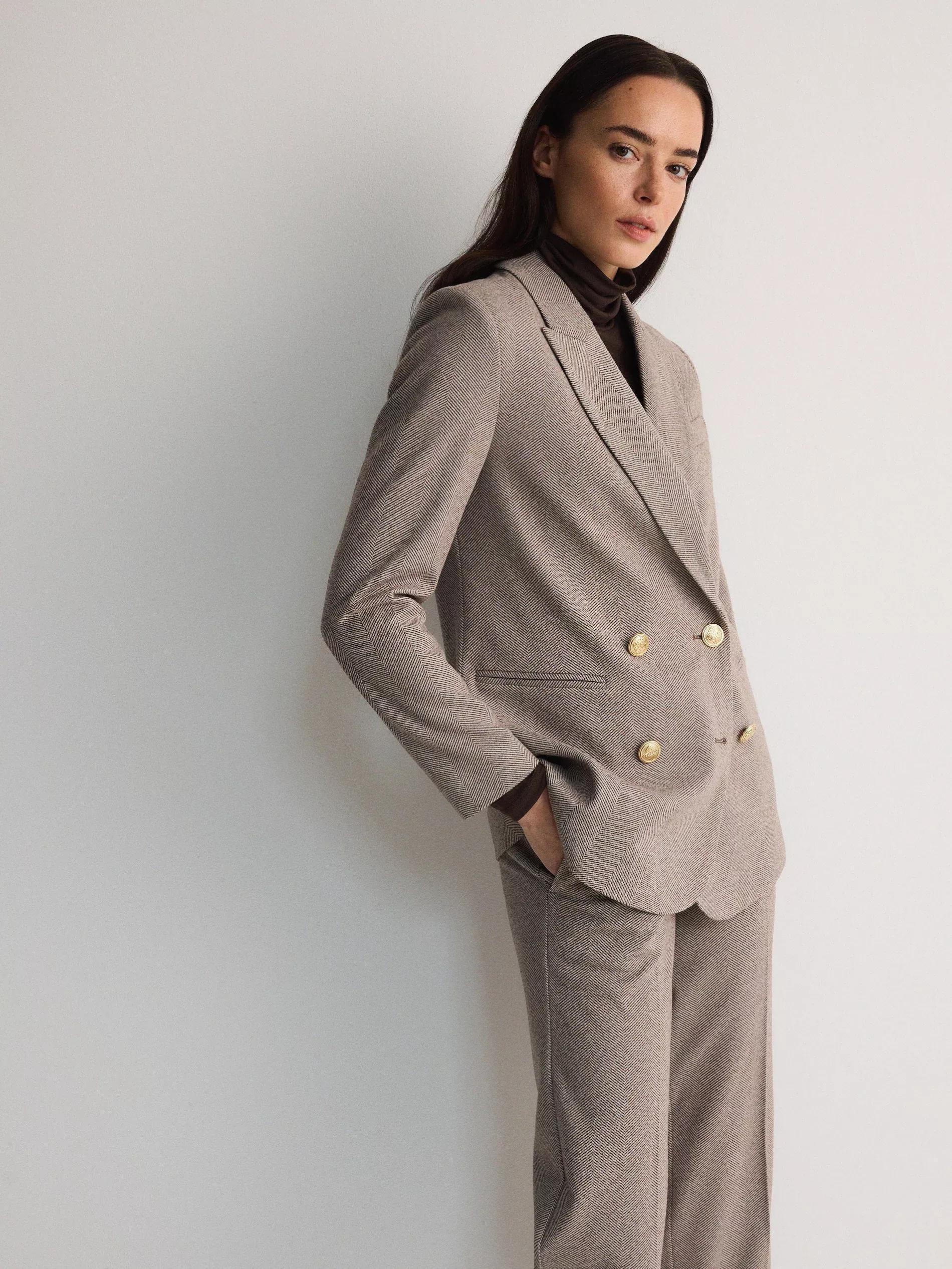 Beige Blazer, , large image number 1