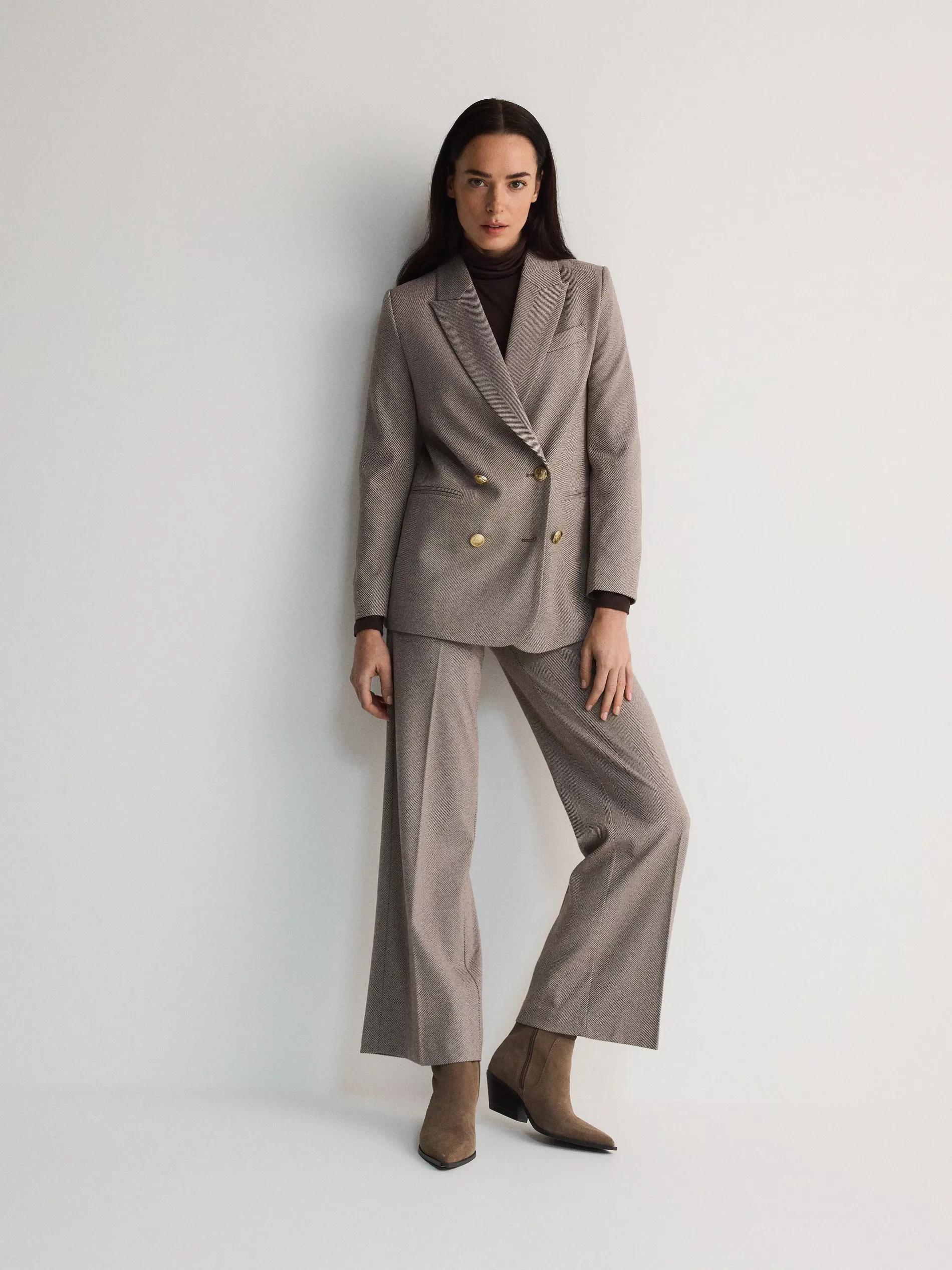 Beige Blazer, , large image number 3