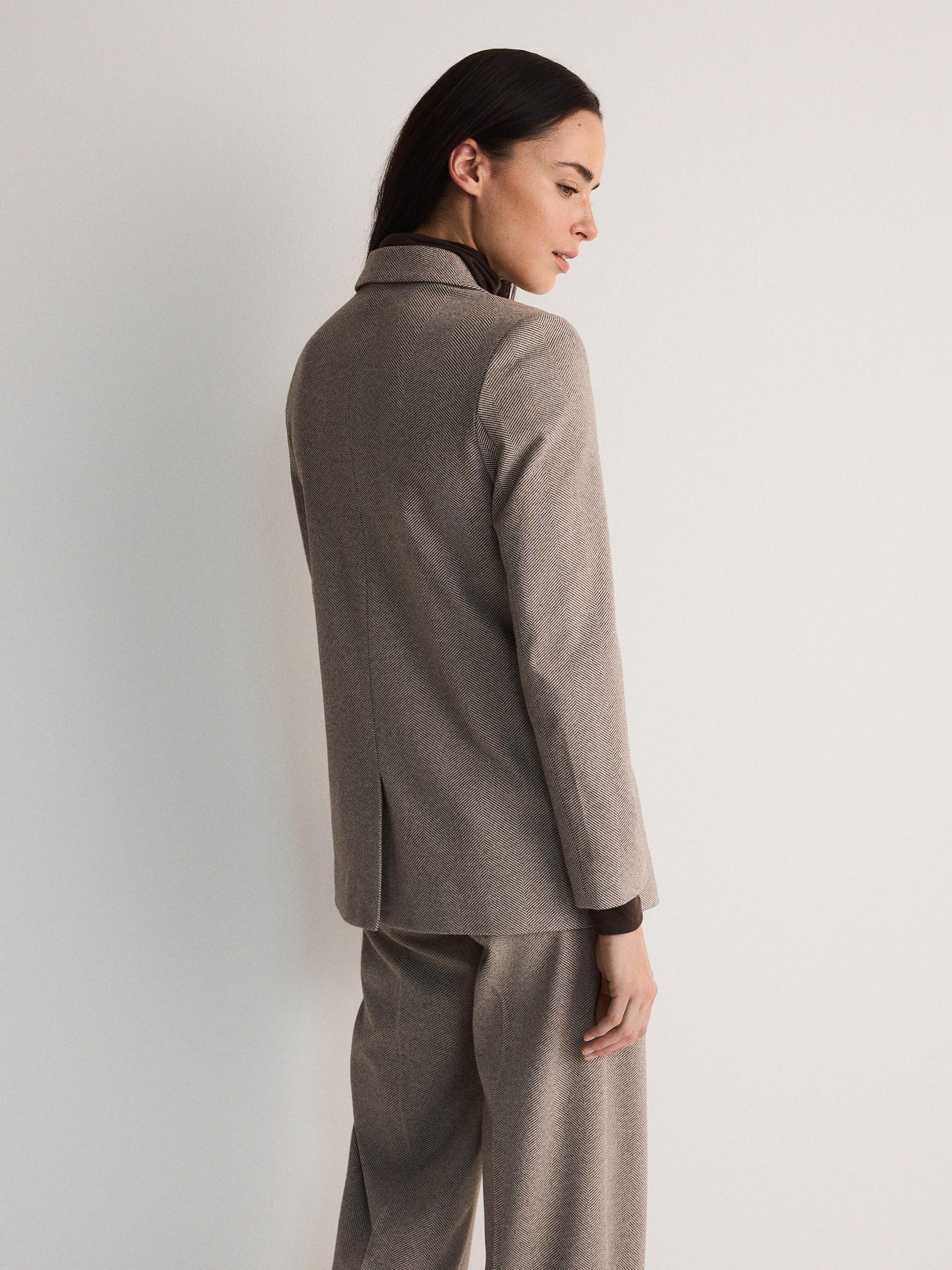 Beige Blazer, , large image number 4