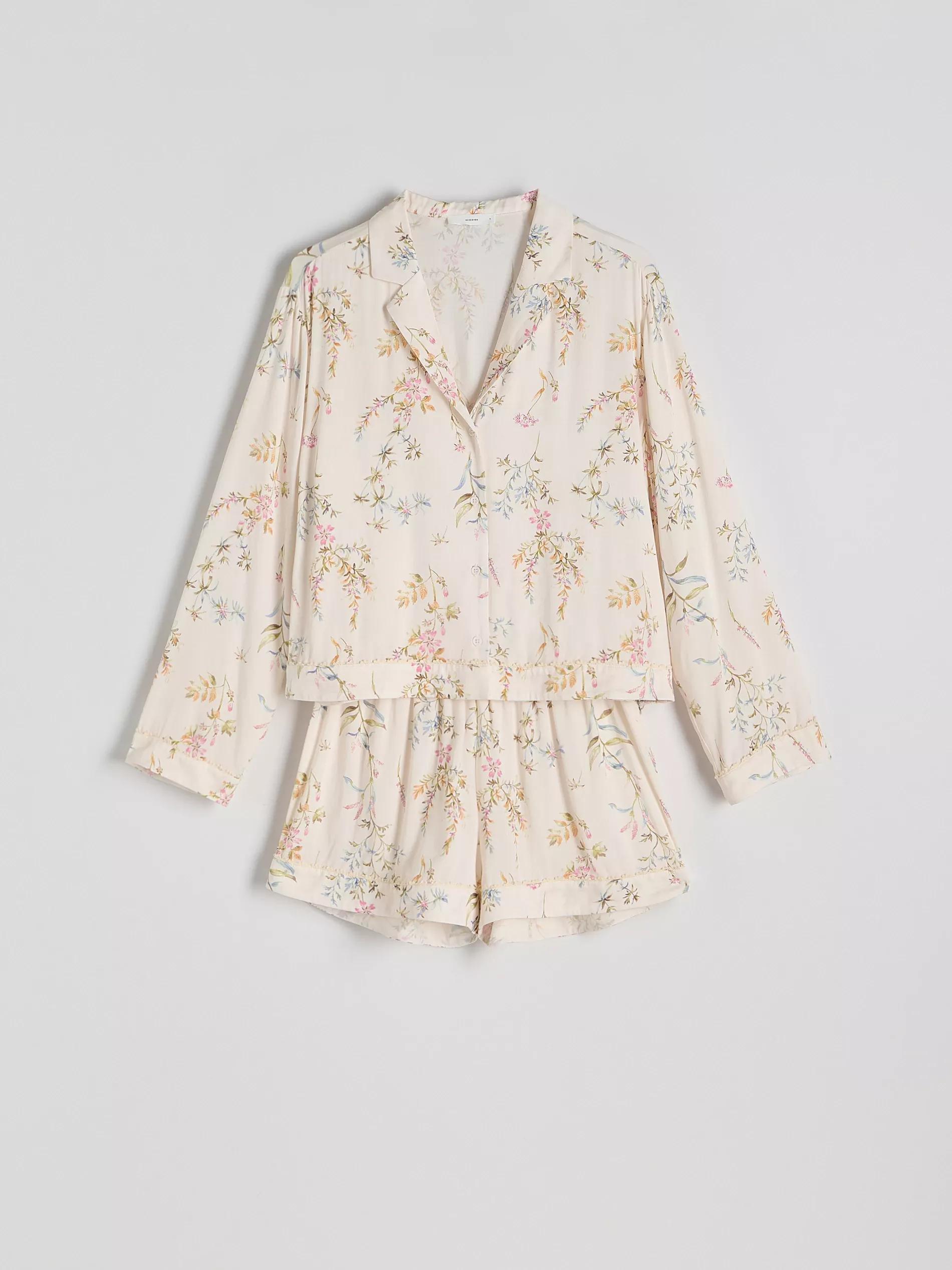Multicolour Two-Piece Patterned Pajamas, , large image number 4