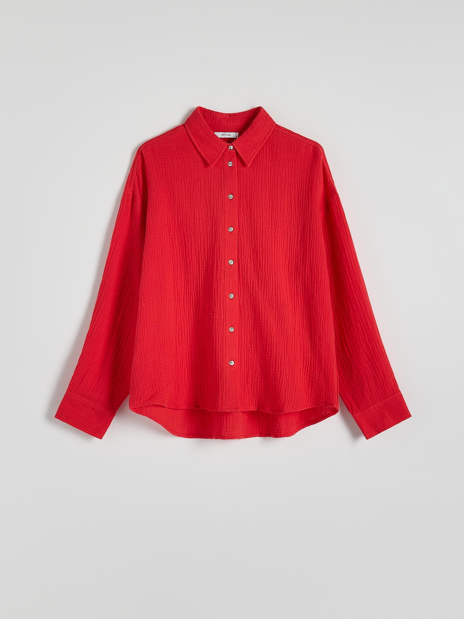 Red Buttoned Shirt, , large image number 6
