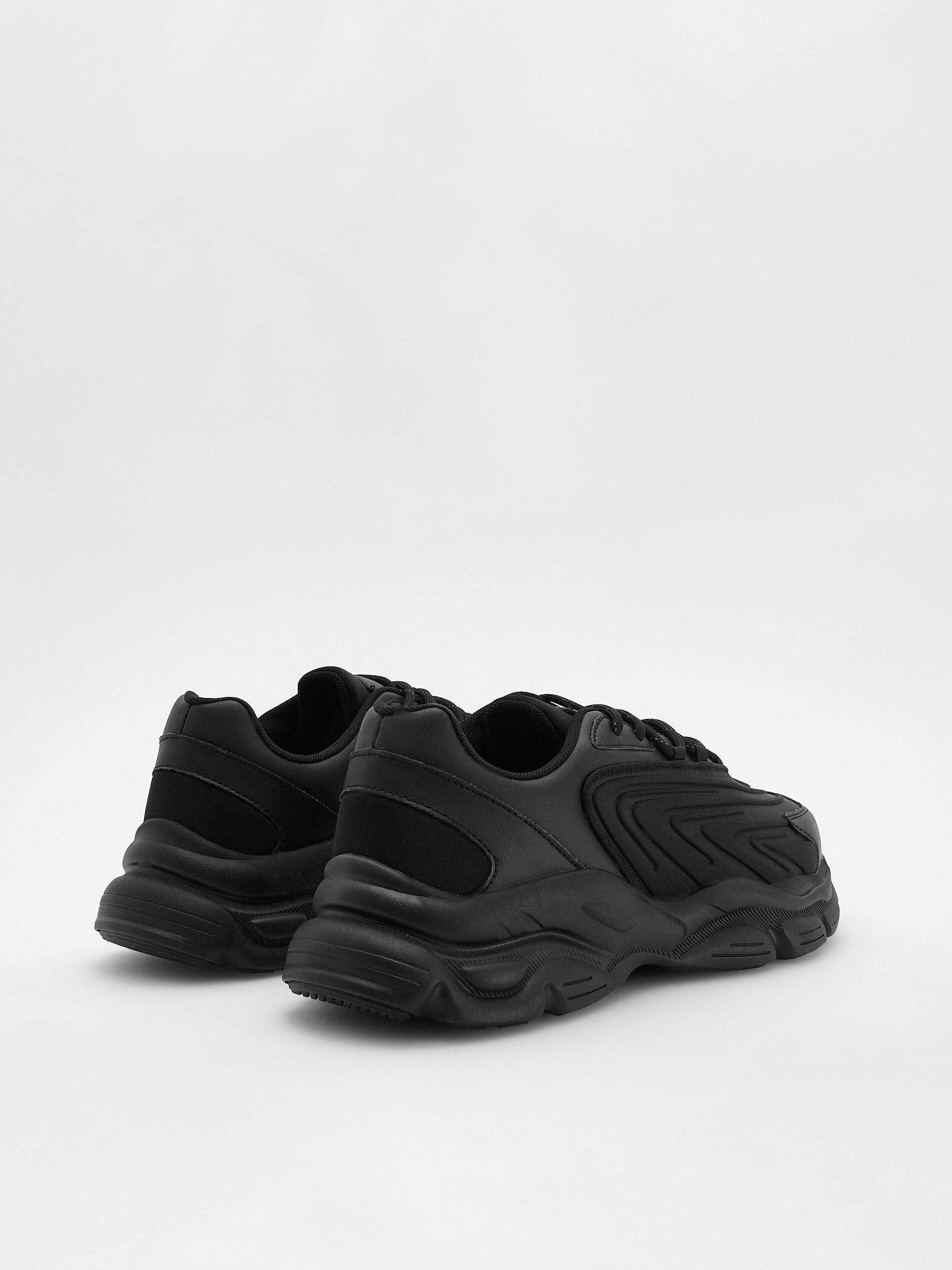 Black Sports Shoes, Black, large image number 2
