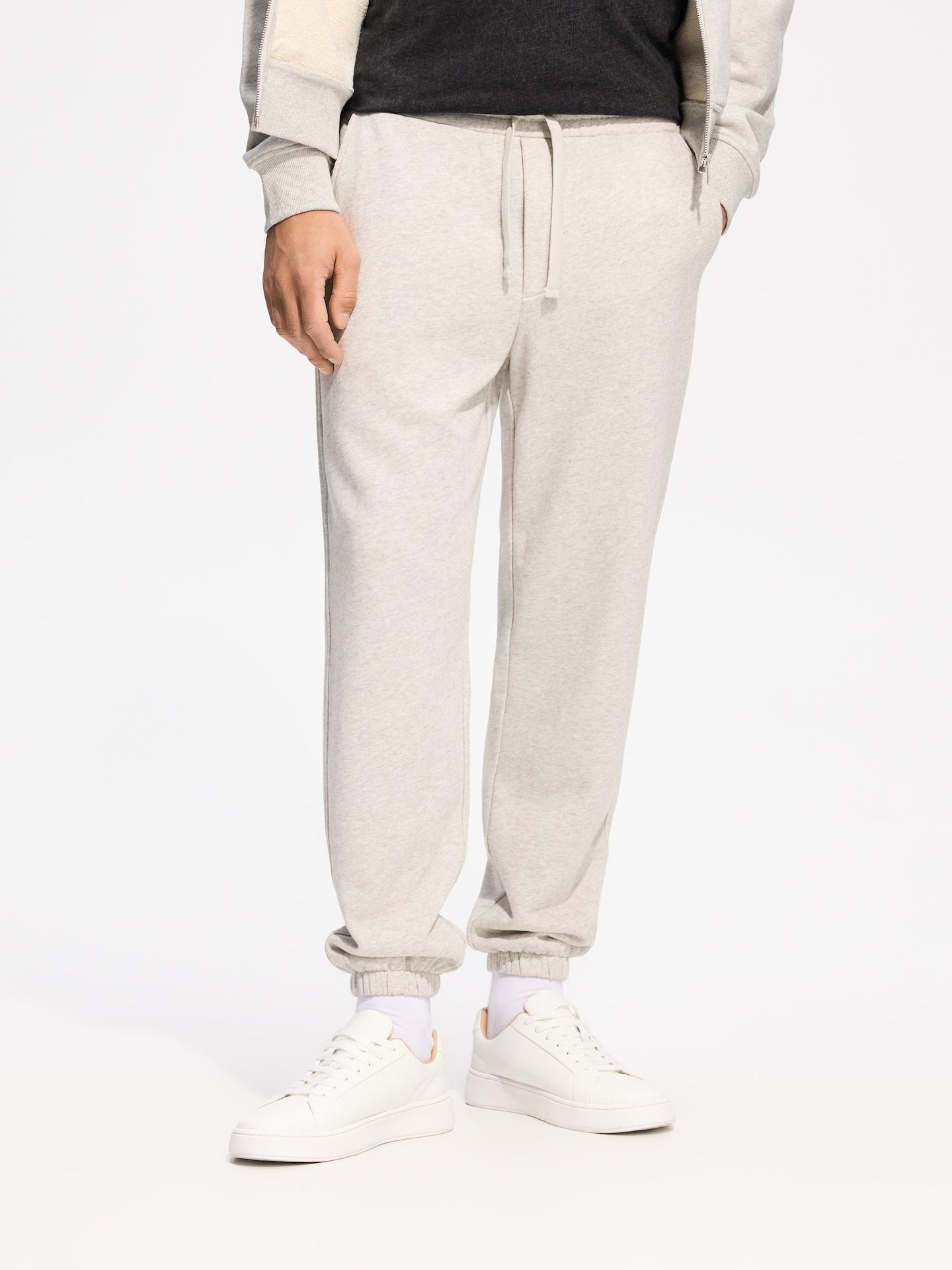 Grey Cotton Rich Sweatpants, Light grey, medium