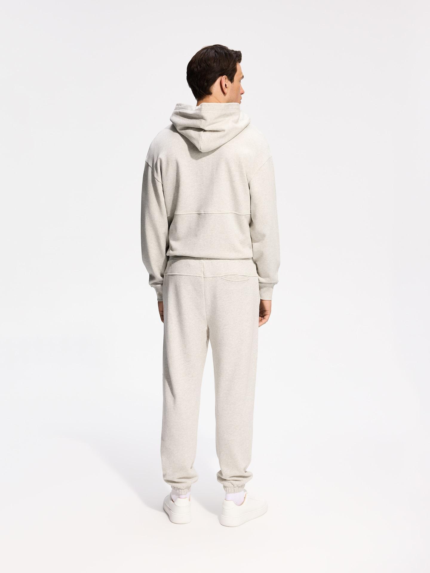 Grey Cotton Rich Sweatpants, Light grey, medium