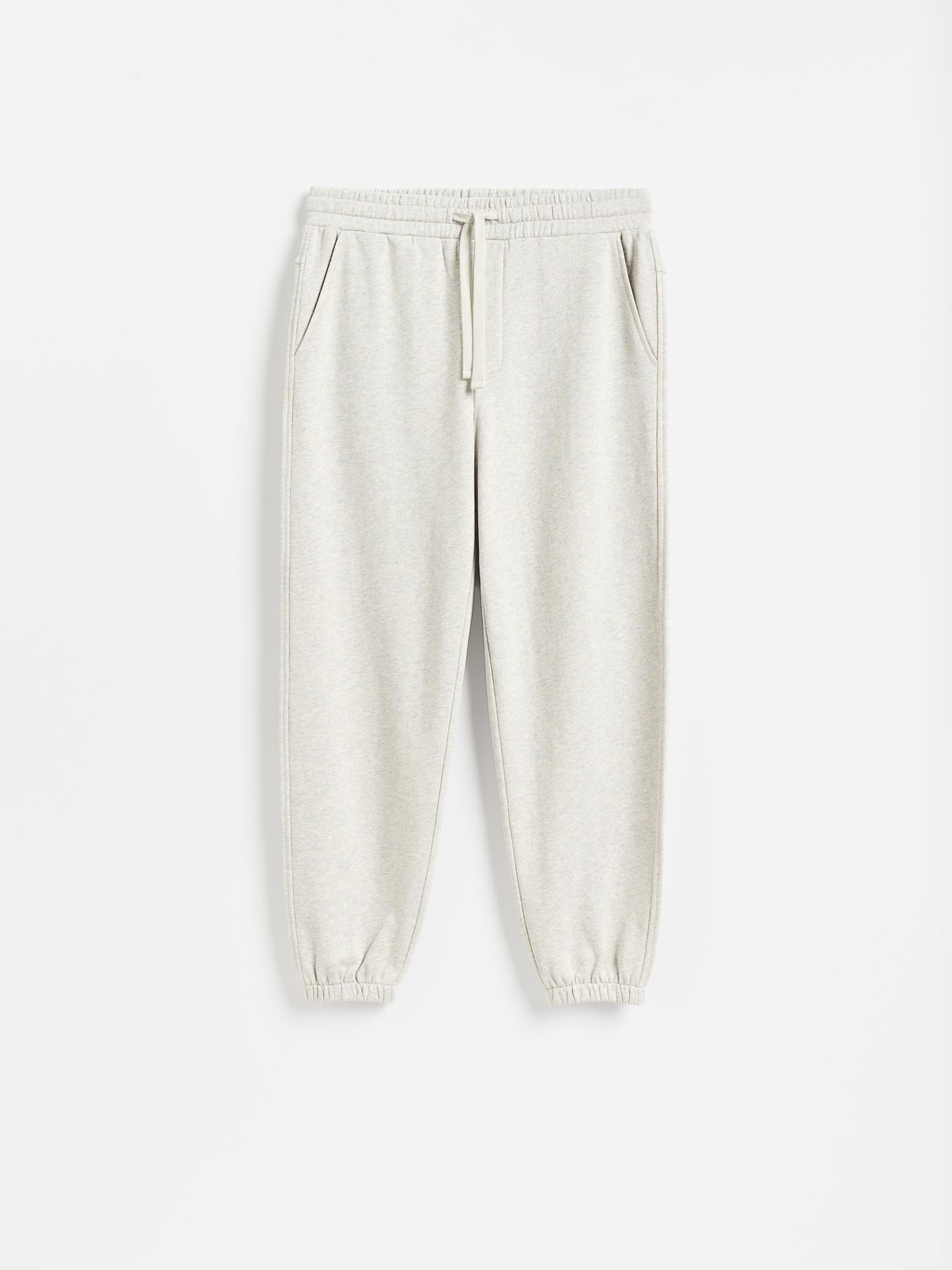 Grey Cotton Rich Sweatpants, Light grey, large image number 4