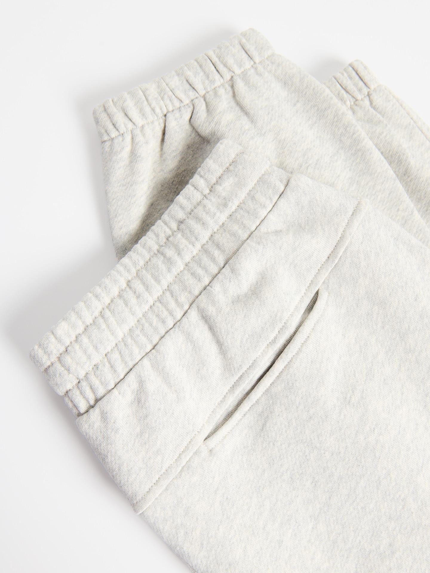 Grey Cotton Rich Sweatpants, Light grey, large image number 5