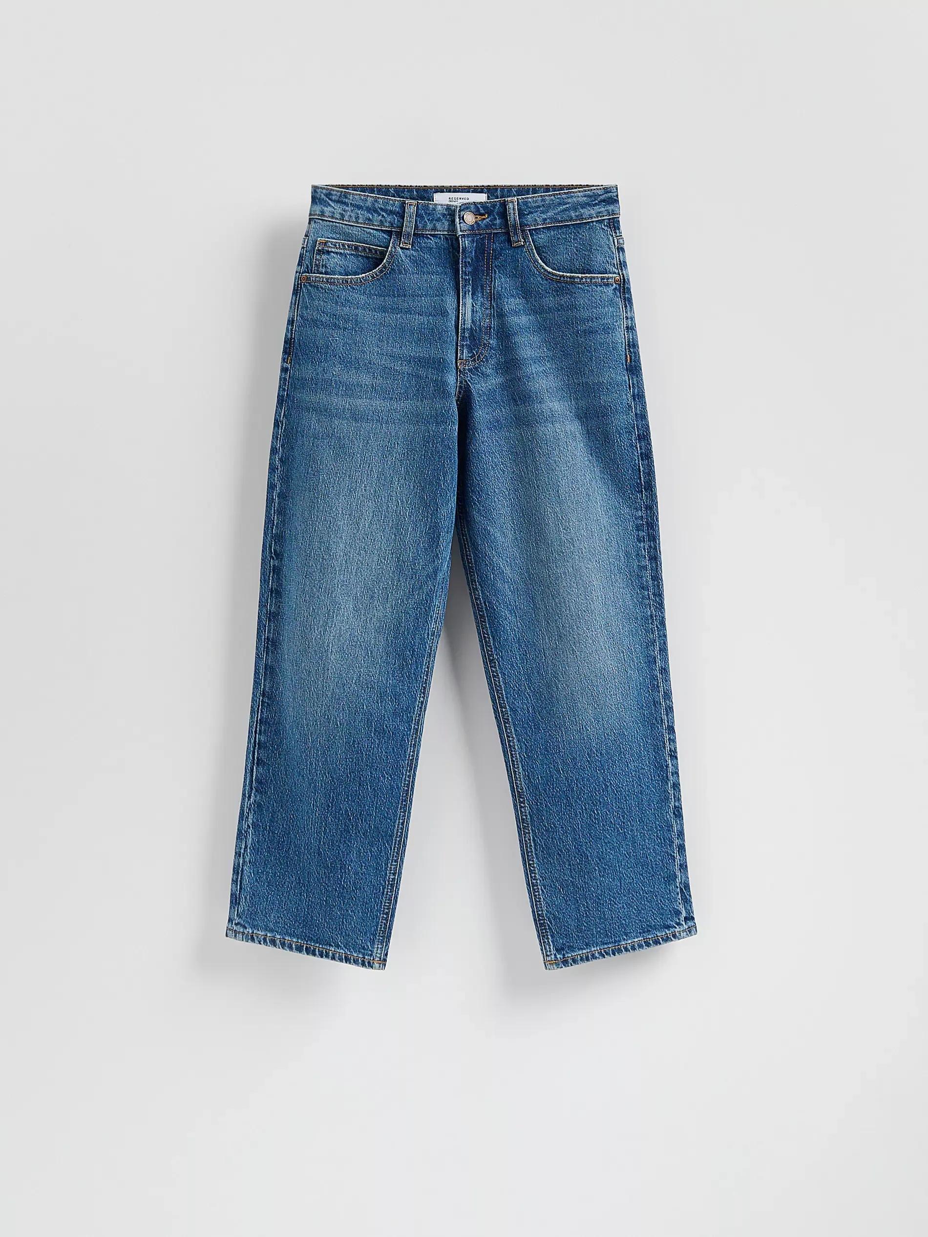 Blue Jeans Straight Jeans, Blue, large image number 3