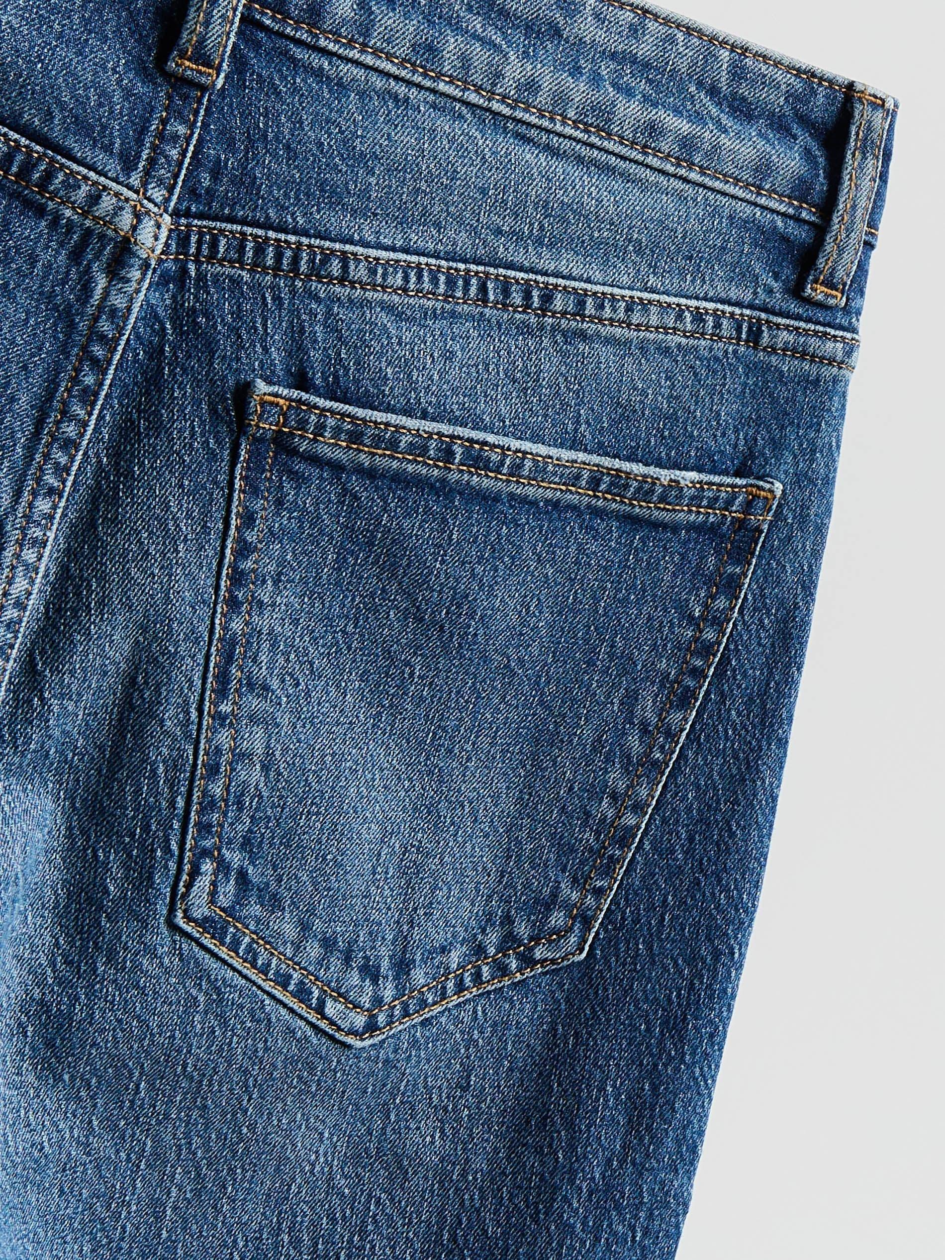 Blue Jeans Straight Jeans, Blue, large image number 4