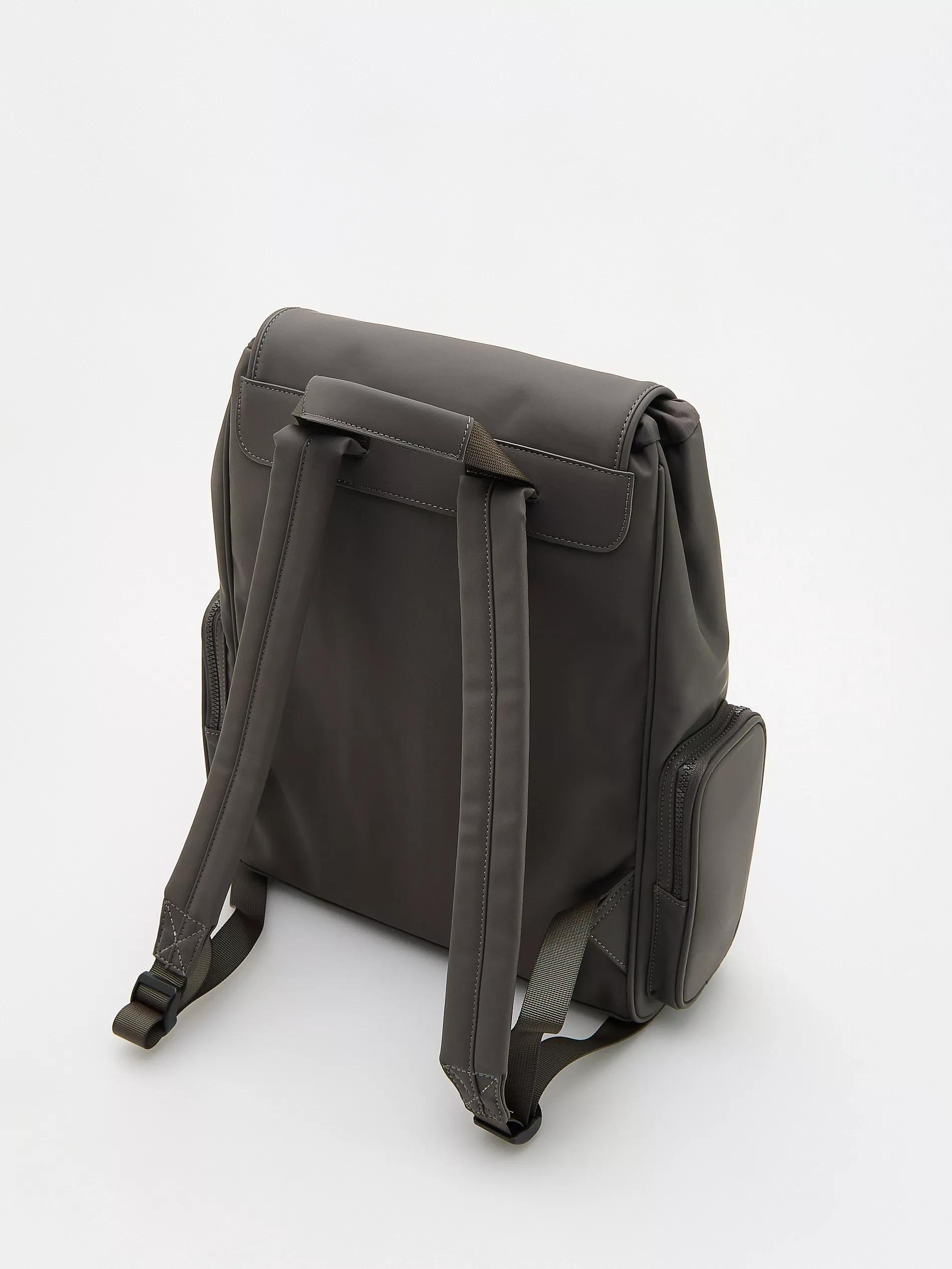 DUSTY BROWN Quilted backpack, Brown, large image number 3