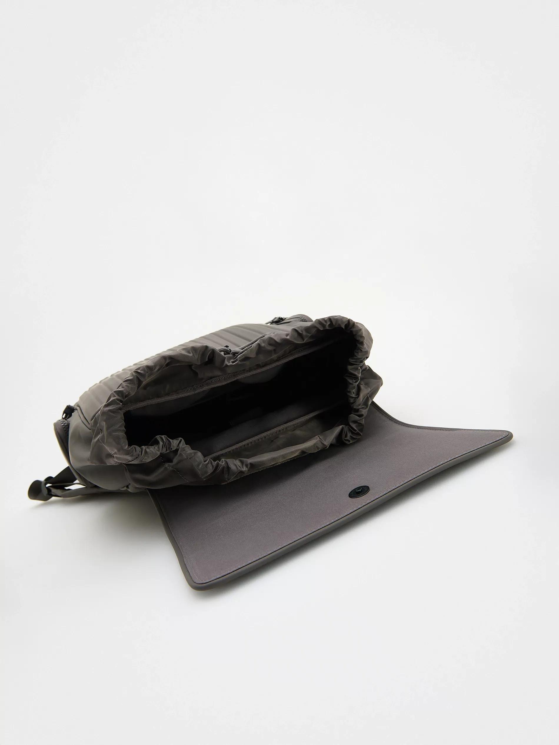 DUSTY BROWN Quilted backpack, Brown, large image number 4