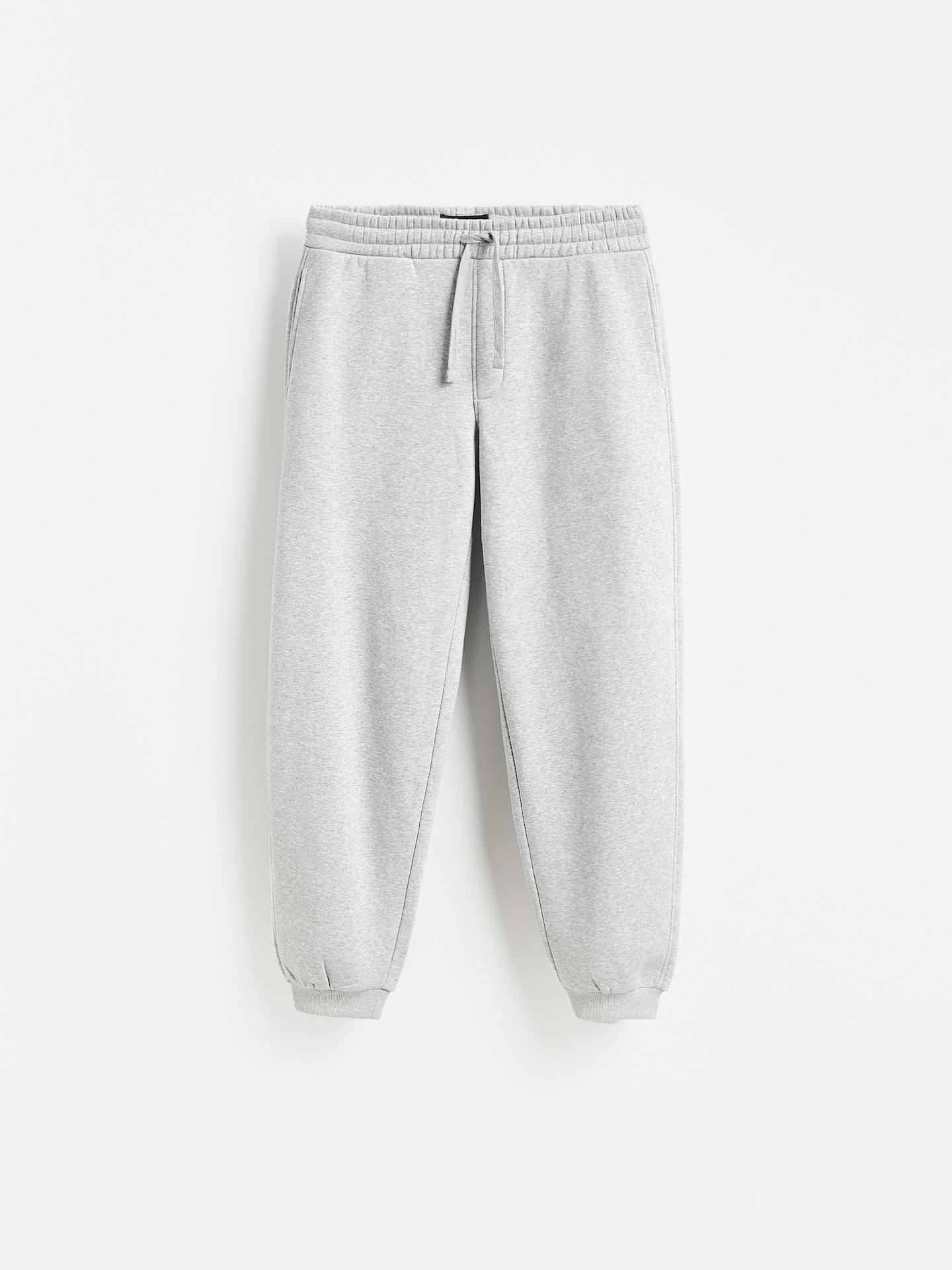 Grey Cotton Rich Sweatpants, Light grey, medium
